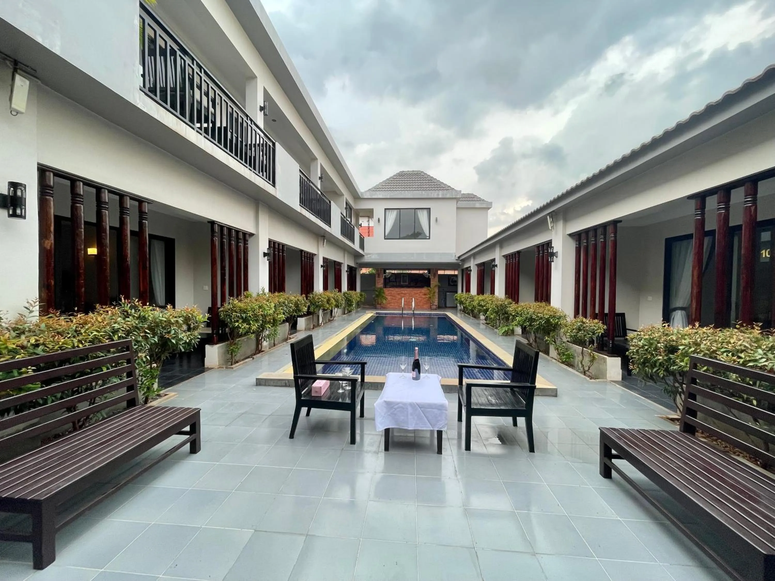 Property building, Swimming Pool in K Medical Clinic Resort