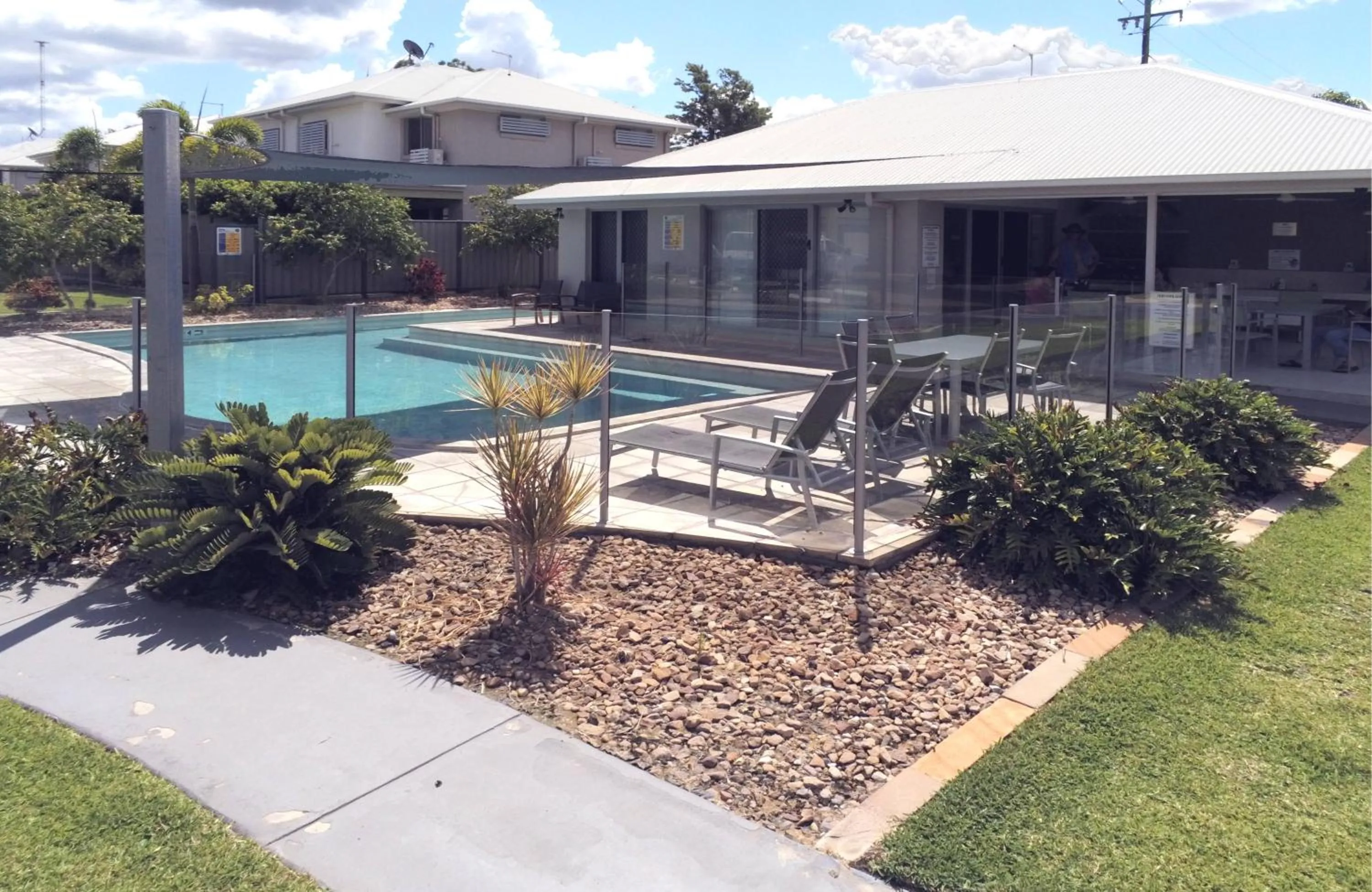 BBQ facilities in Lillypilly Apartments