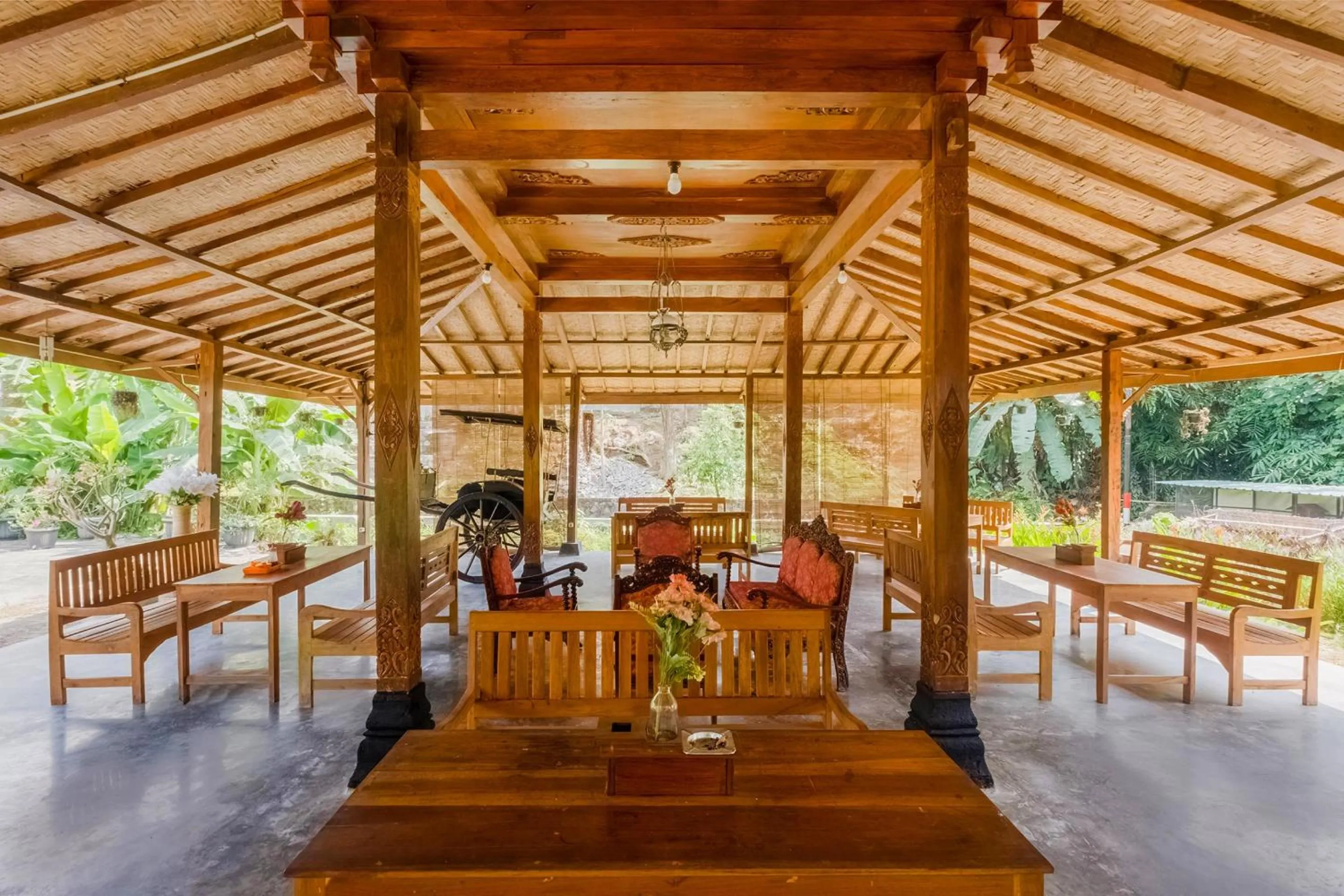 Lobby or reception in Hotel O Pondok Inspirasi Minggir