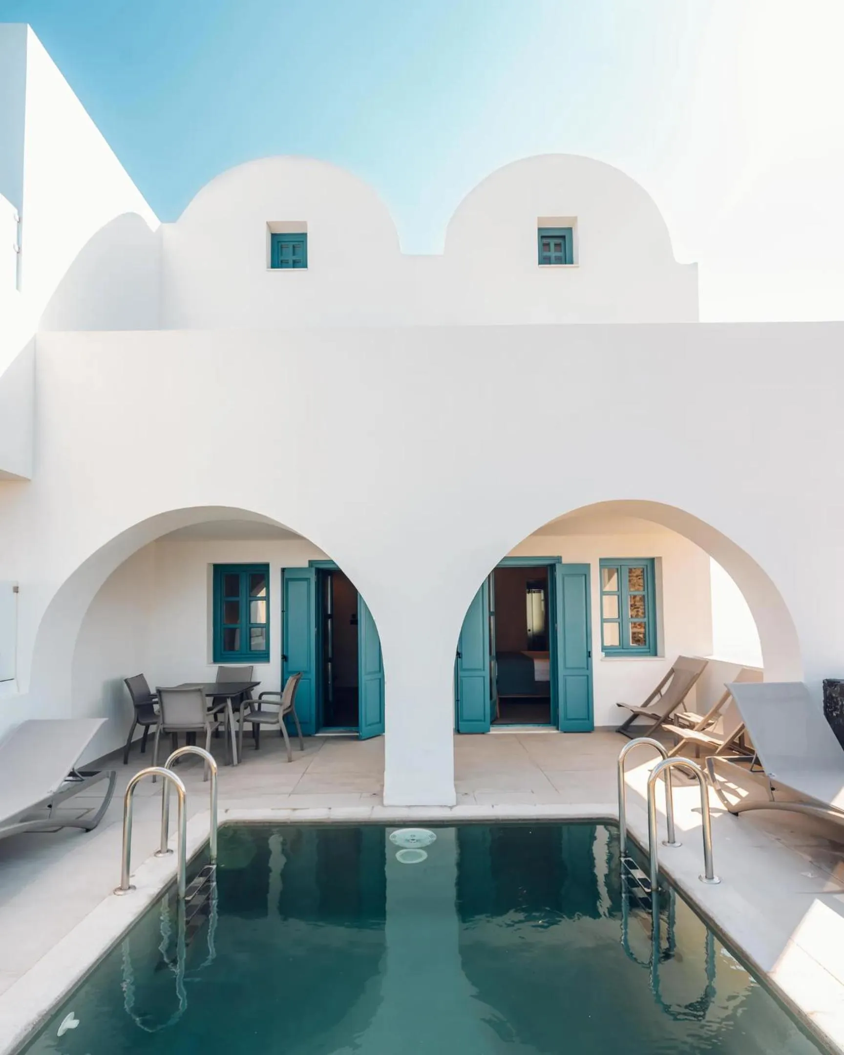 Seating area in Aeifos Boutique Hotel
