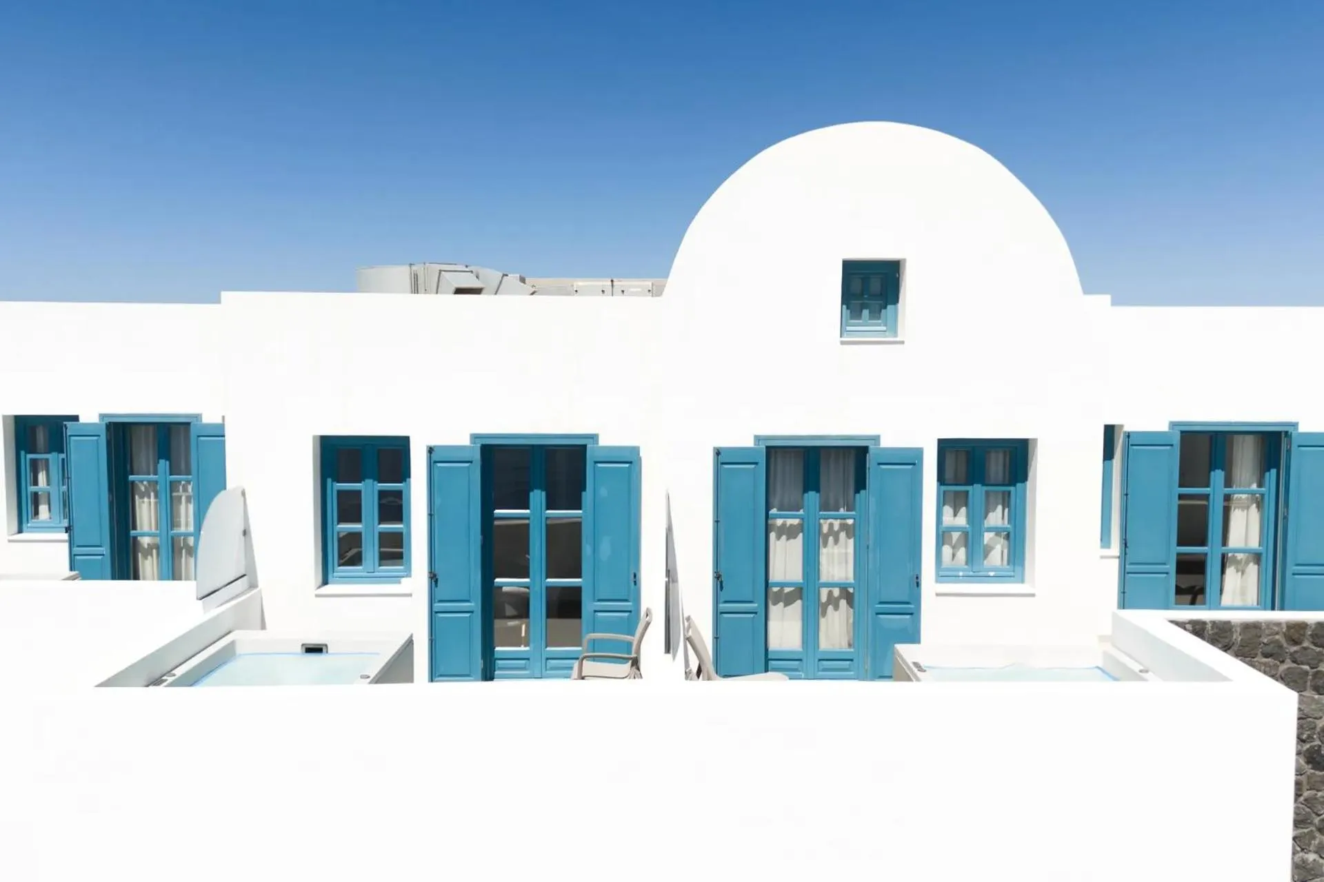 Property building in Aeifos Boutique Hotel