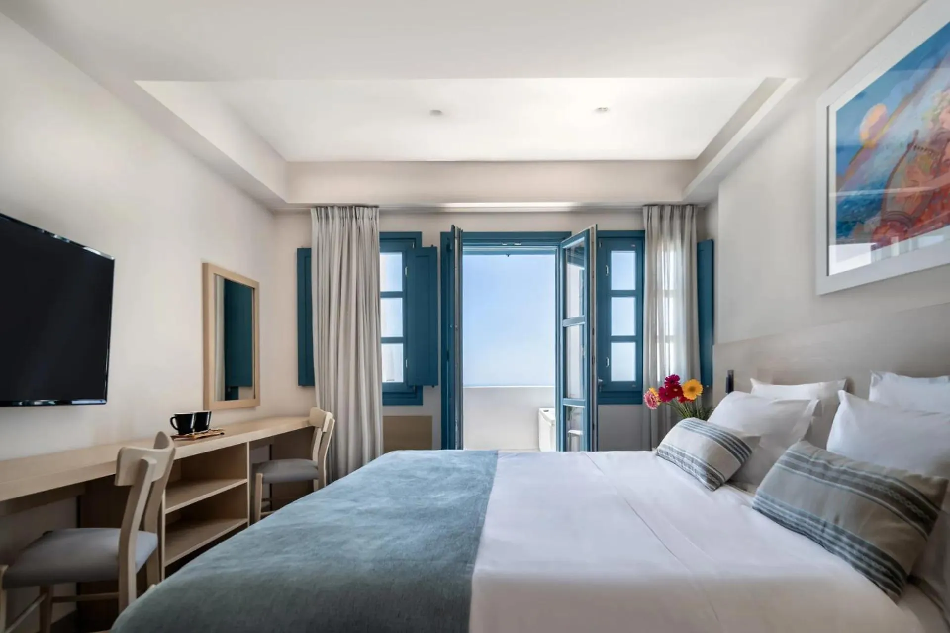 Bedroom, Bed in Aeifos Boutique Hotel