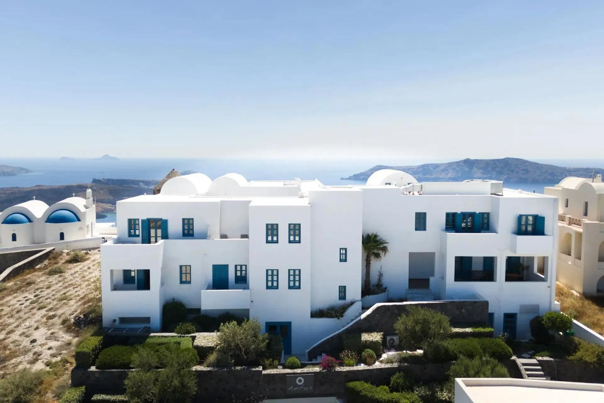 Property building in Aeifos Boutique Hotel