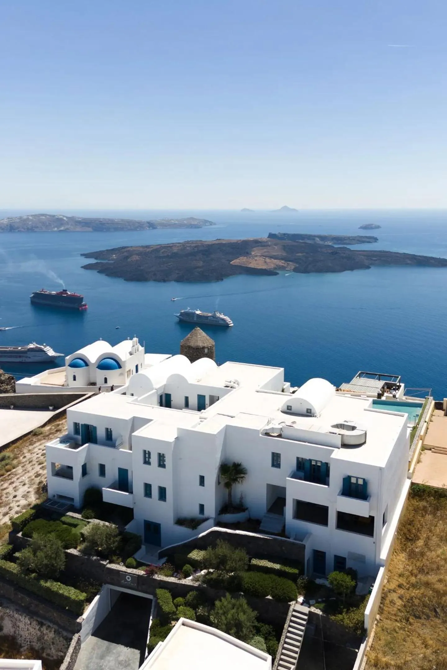 Property building in Aeifos Boutique Hotel