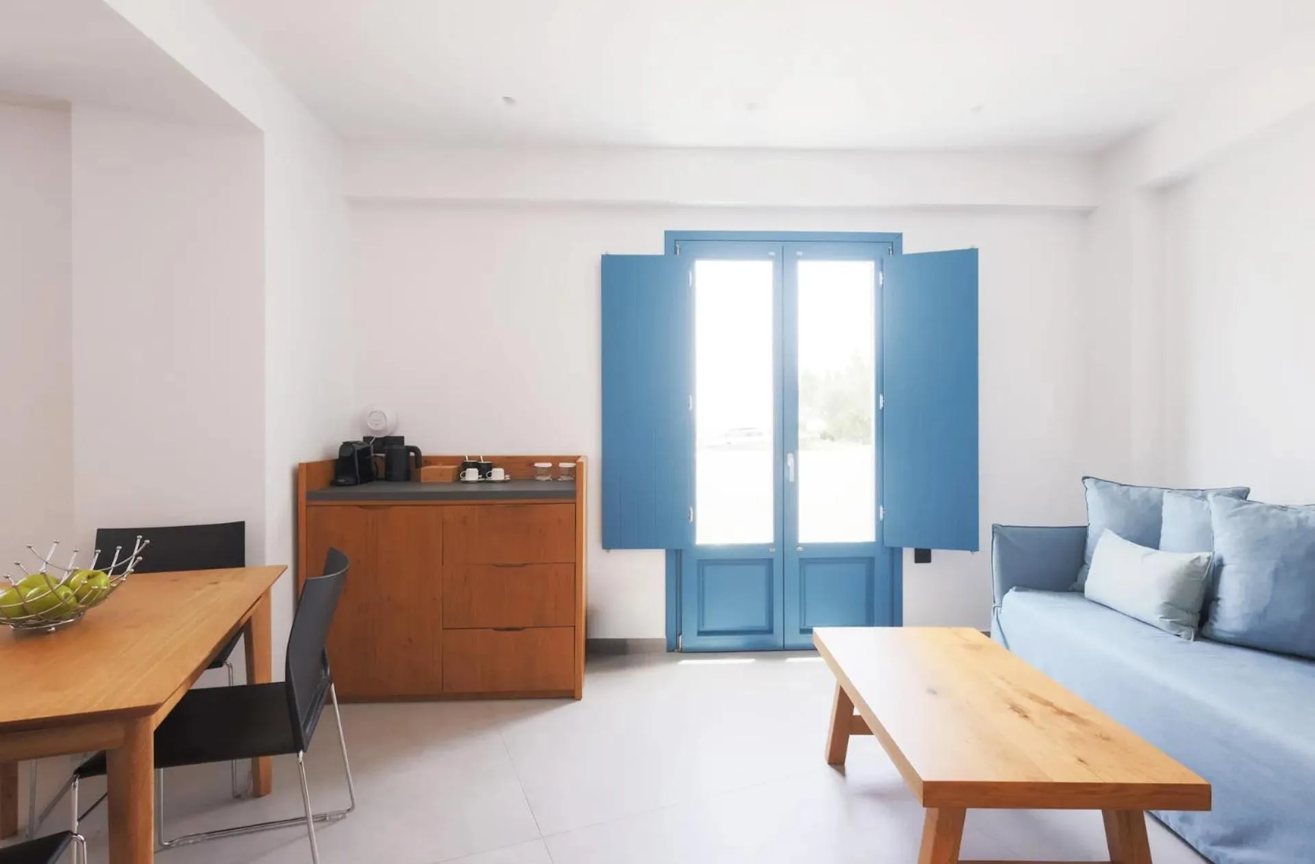 Living room in Aeifos Boutique Hotel
