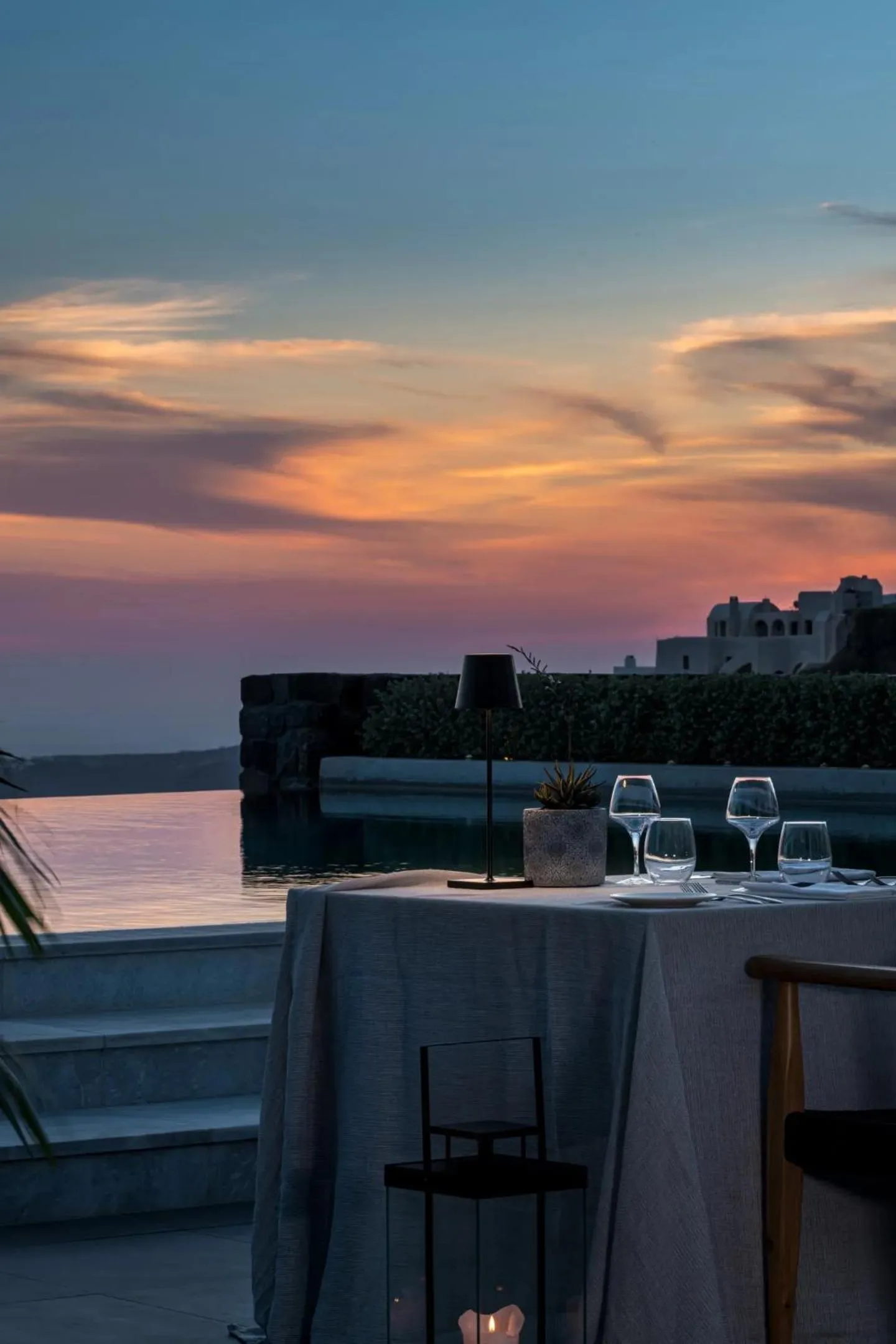 Dining area in Aeifos Boutique Hotel