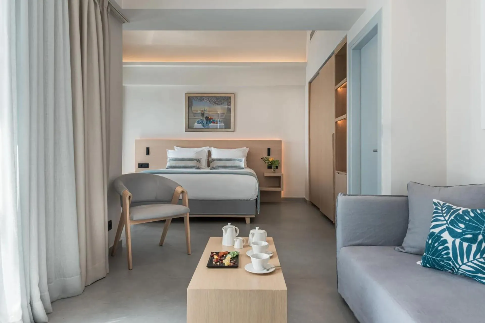 Bedroom in Aeifos Boutique Hotel