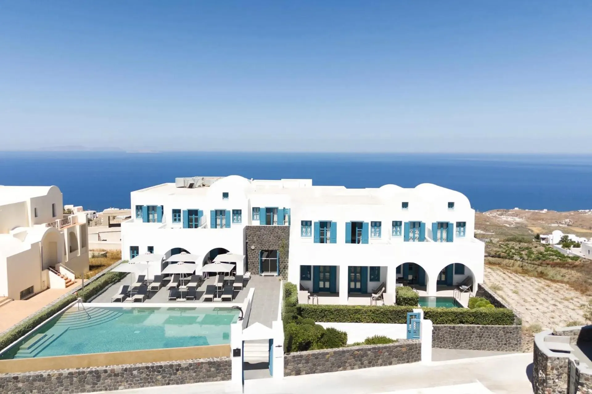 Property building in Aeifos Boutique Hotel