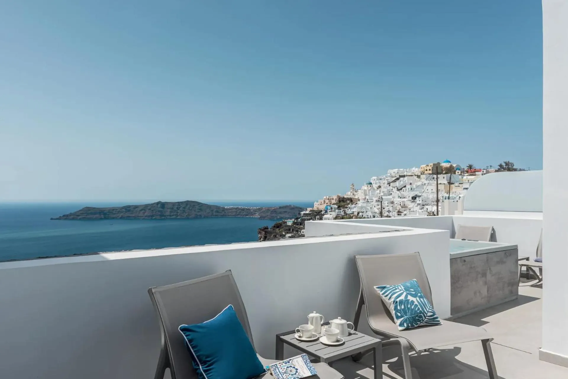 Balcony/Terrace in Aeifos Boutique Hotel