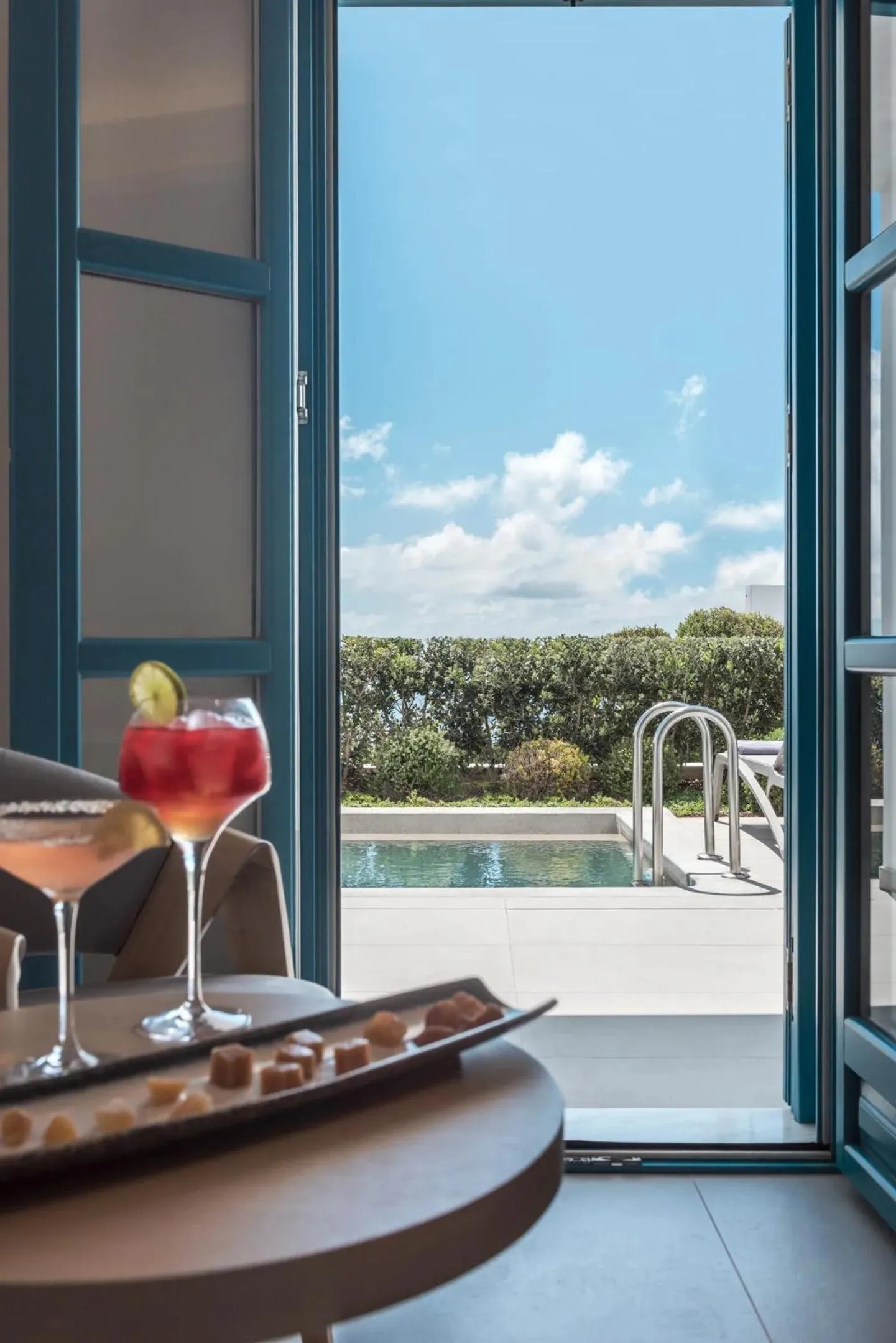 Lounge or bar in Aeifos Boutique Hotel