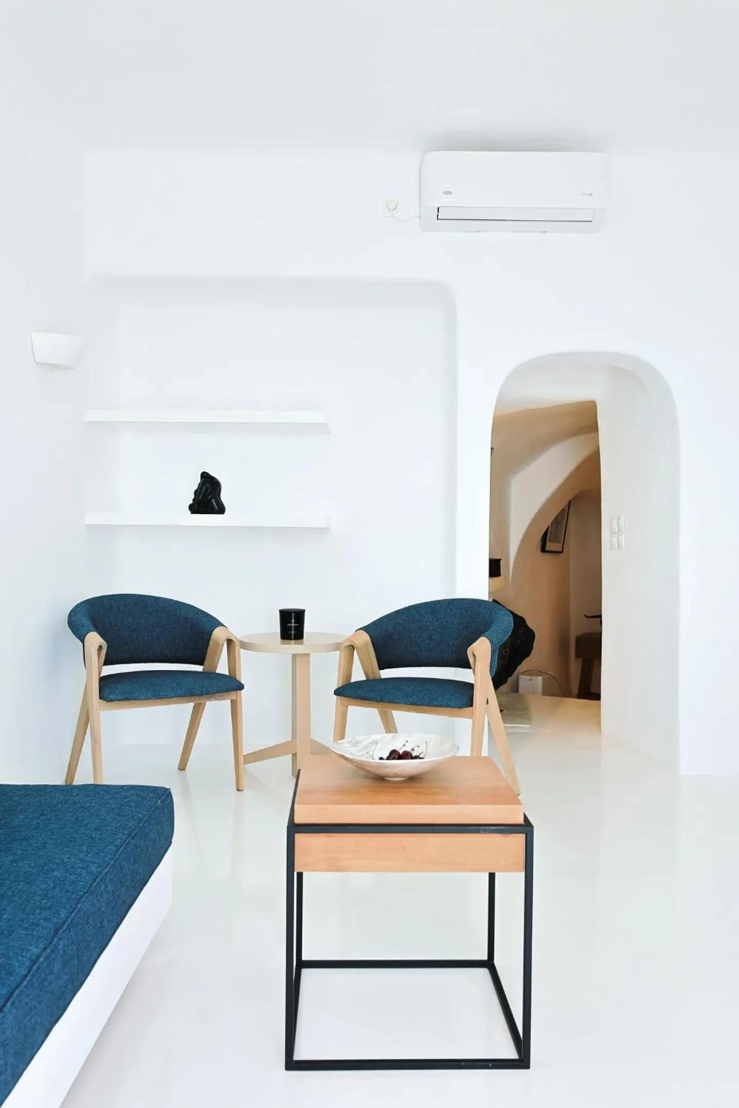 Seating area in Aeifos Boutique Hotel