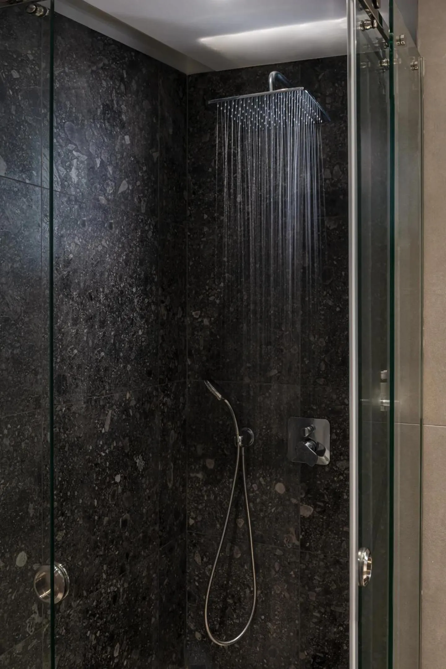 Shower in Aeifos Boutique Hotel