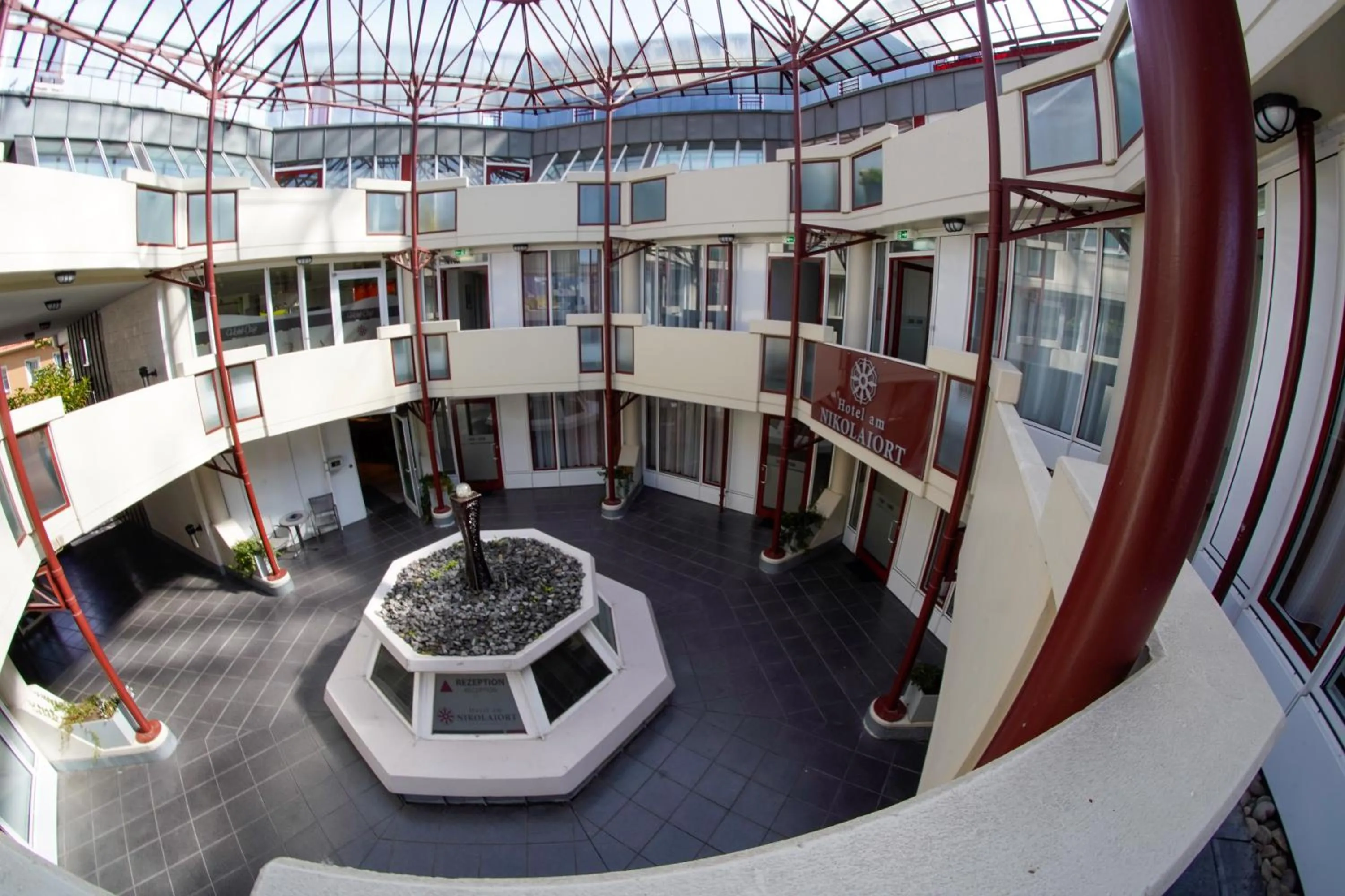 Patio in Hotel am Nikolaiort