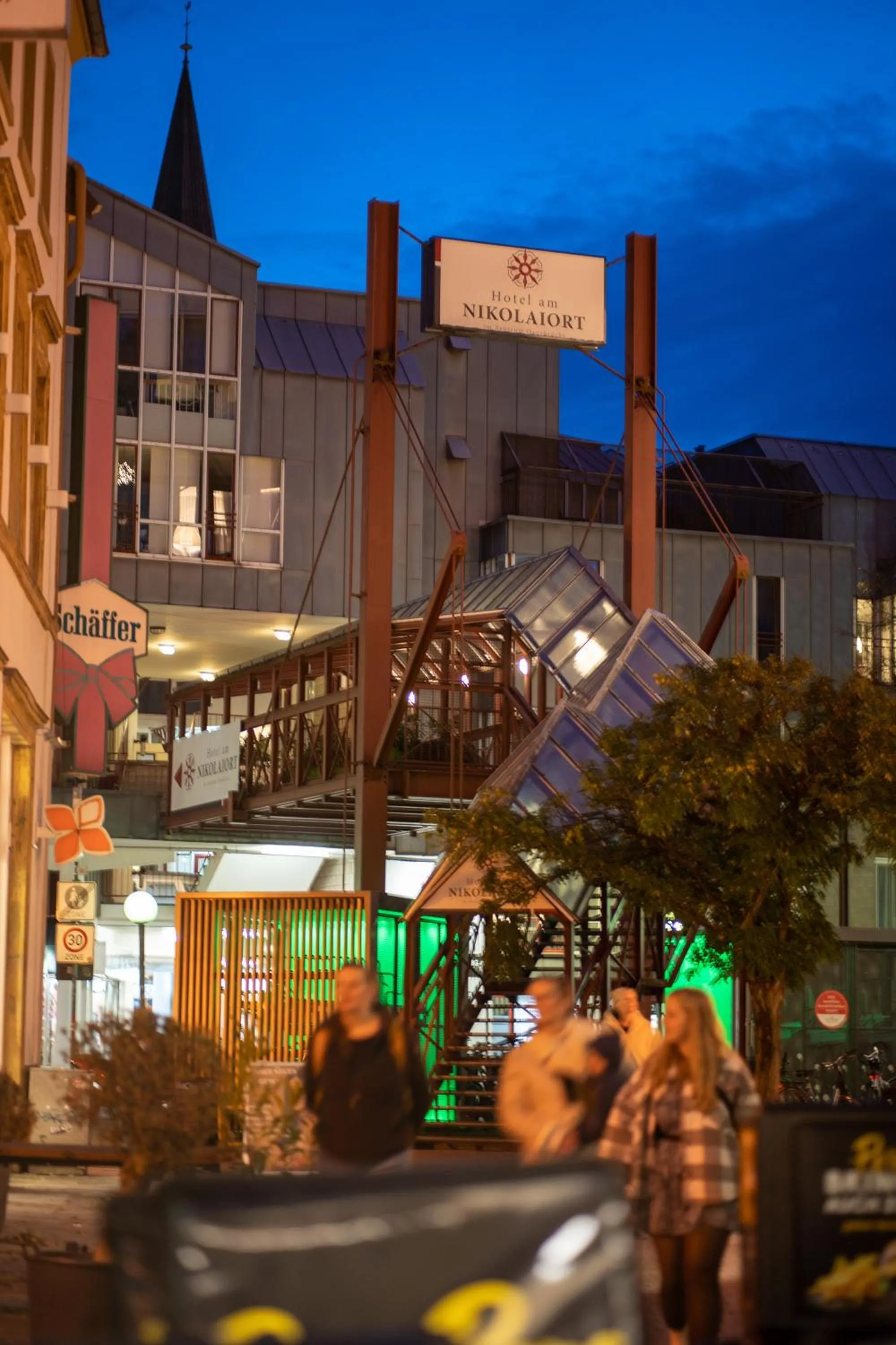 Property building in Hotel am Nikolaiort