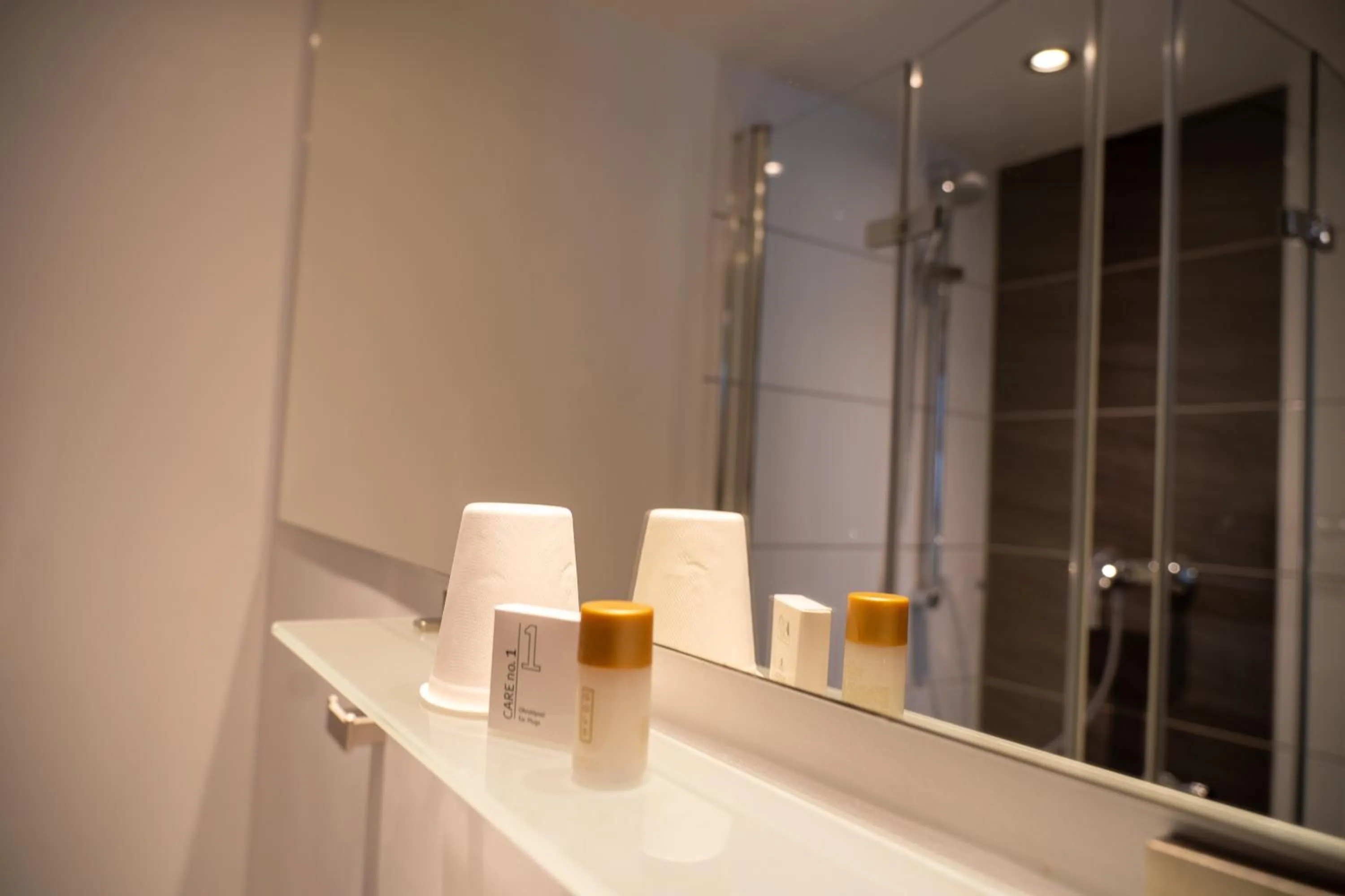 Shower in Hotel am Nikolaiort