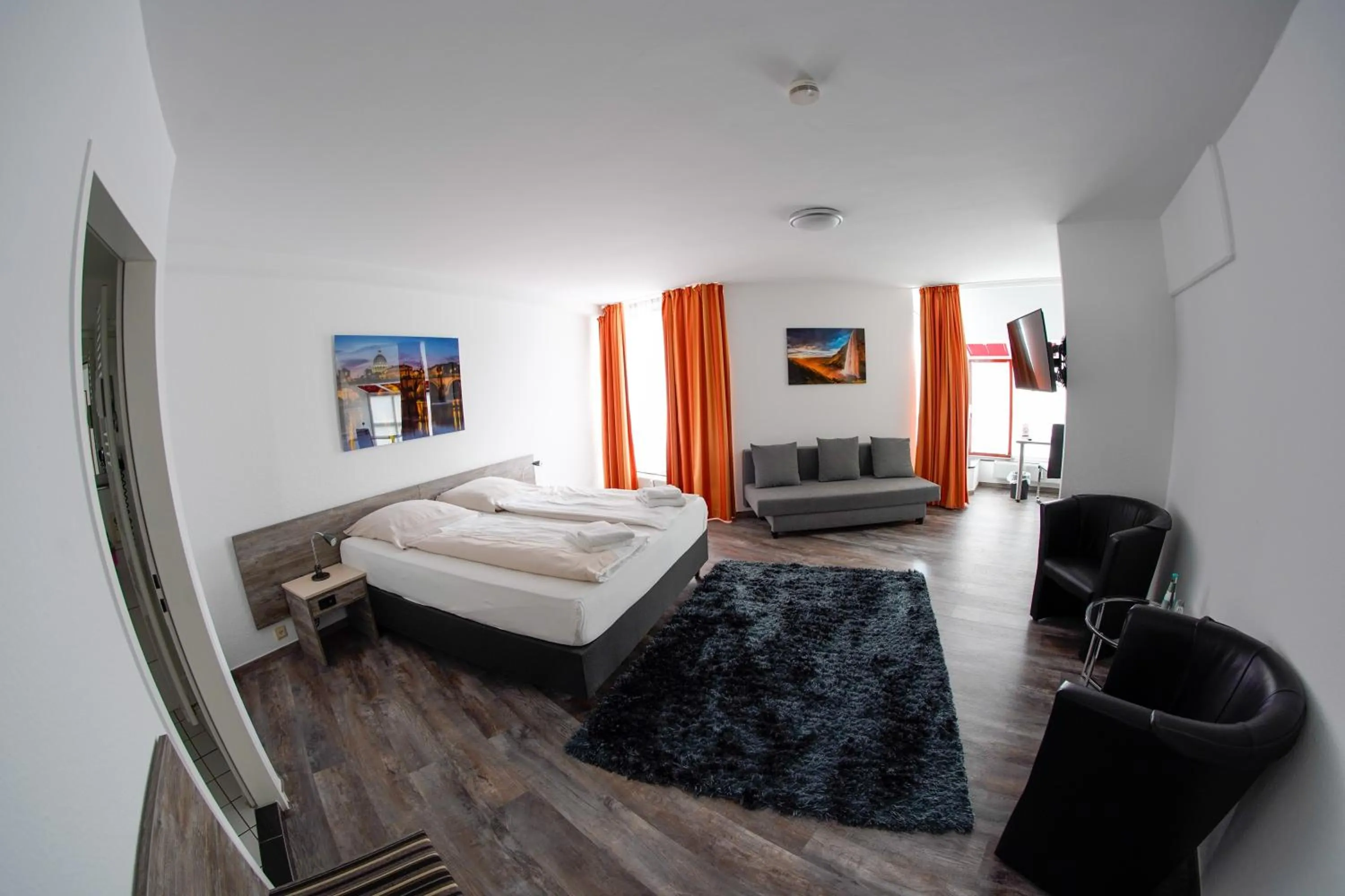 Bed in Hotel am Nikolaiort