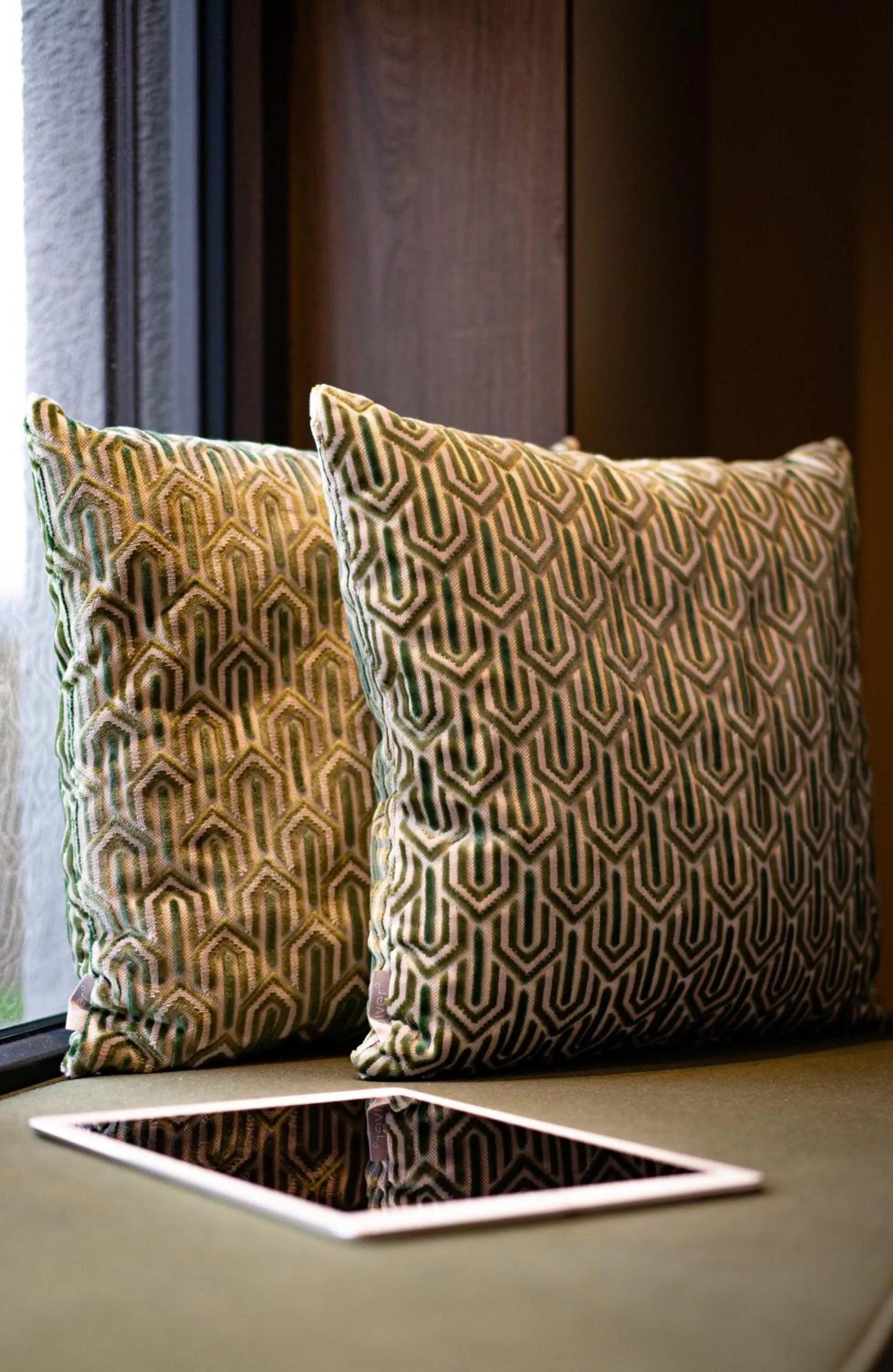 Seating area in das flax allgäu