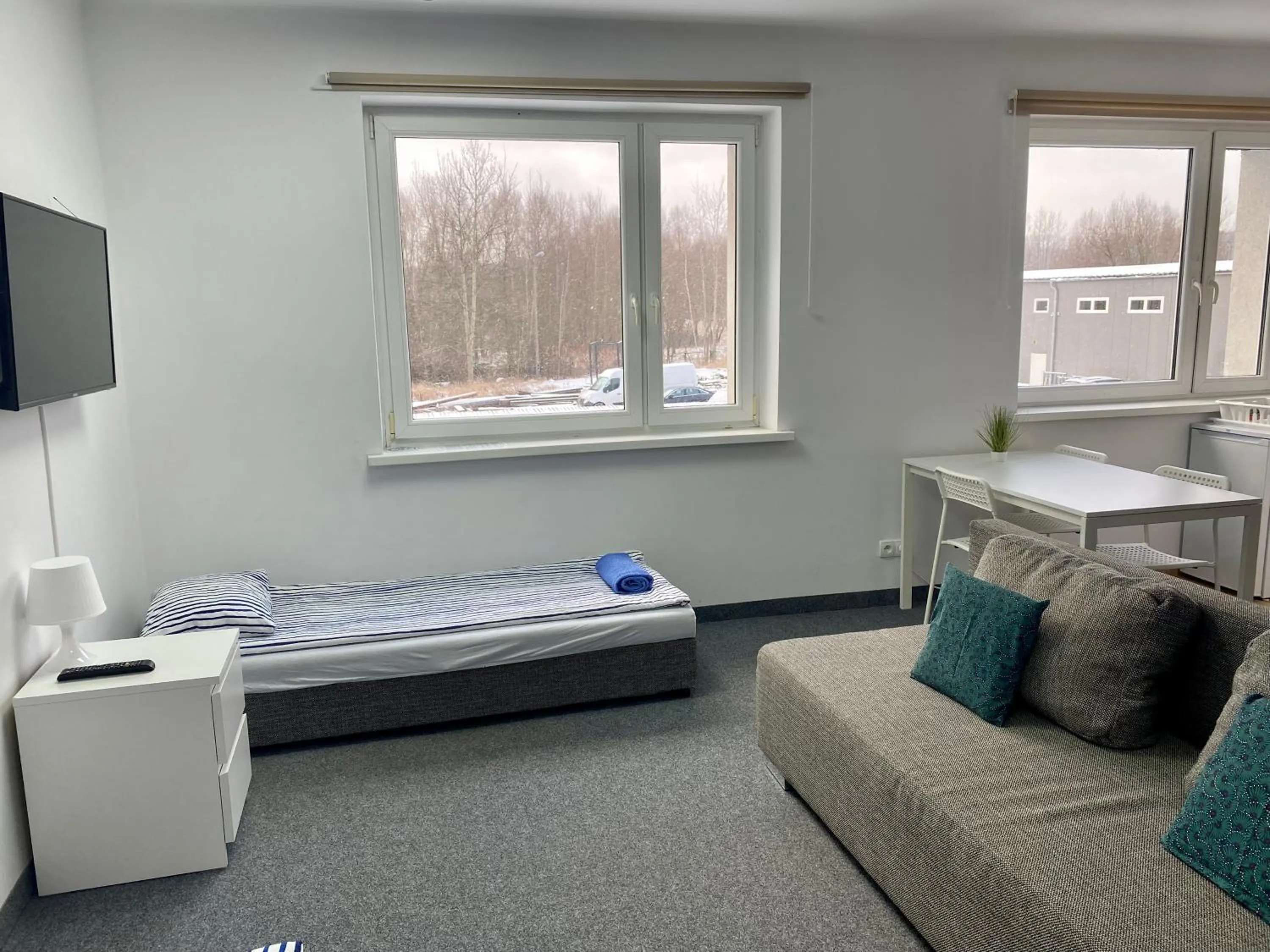 Photo of the whole room in Astra Katowice - Aparthotel