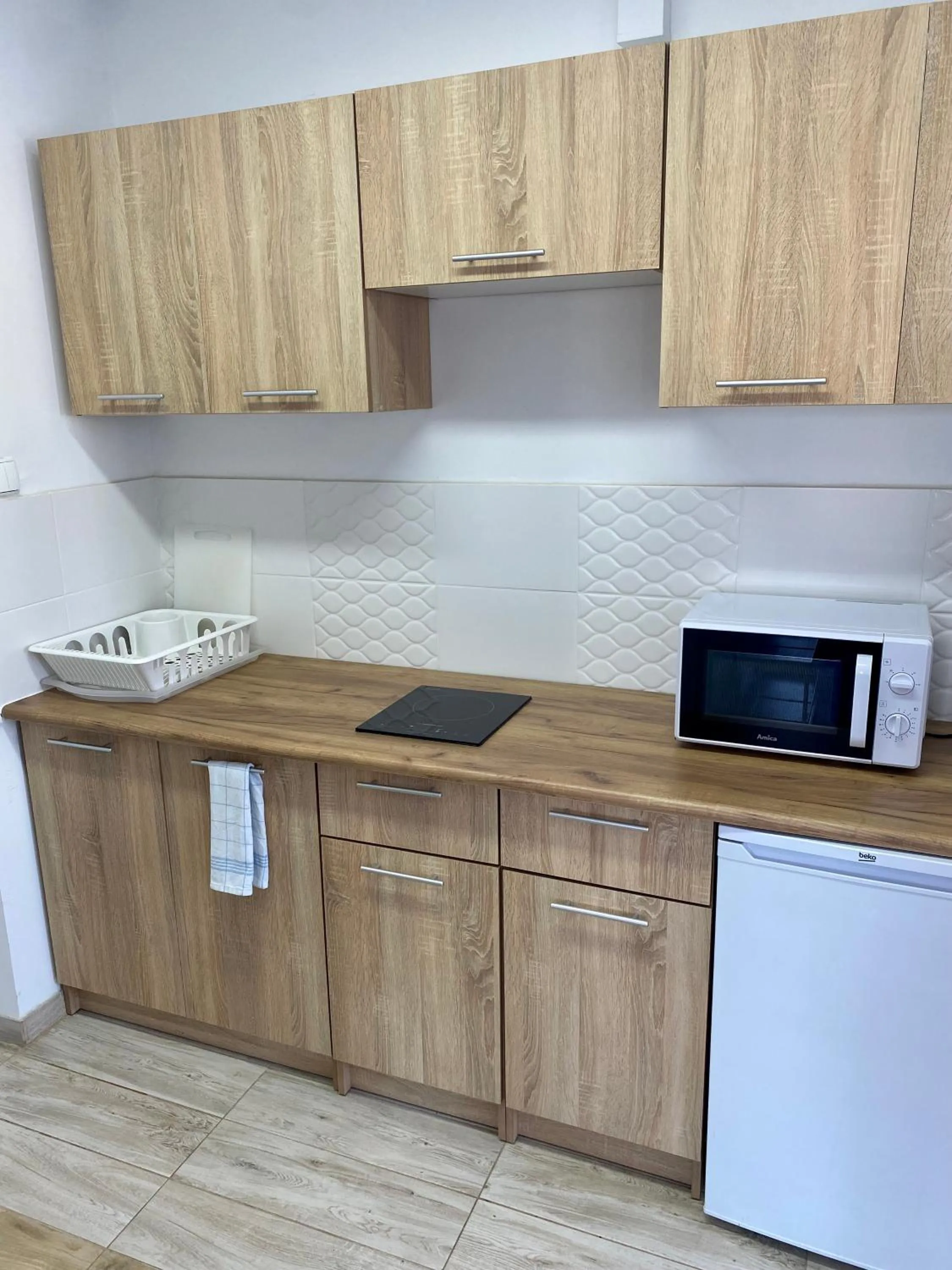 kitchen in Astra Katowice - Aparthotel