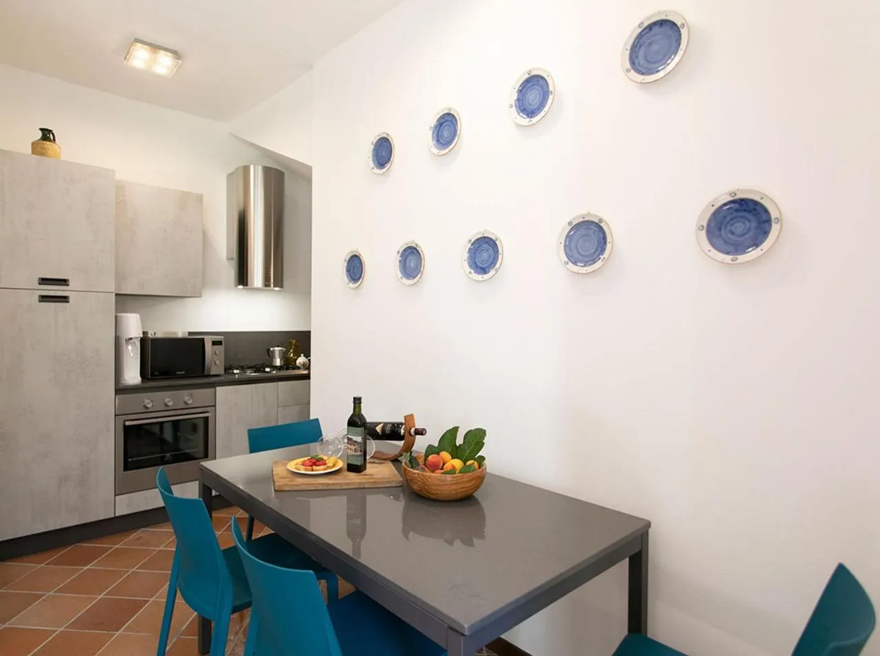Dining area in Villa Santa Chiara