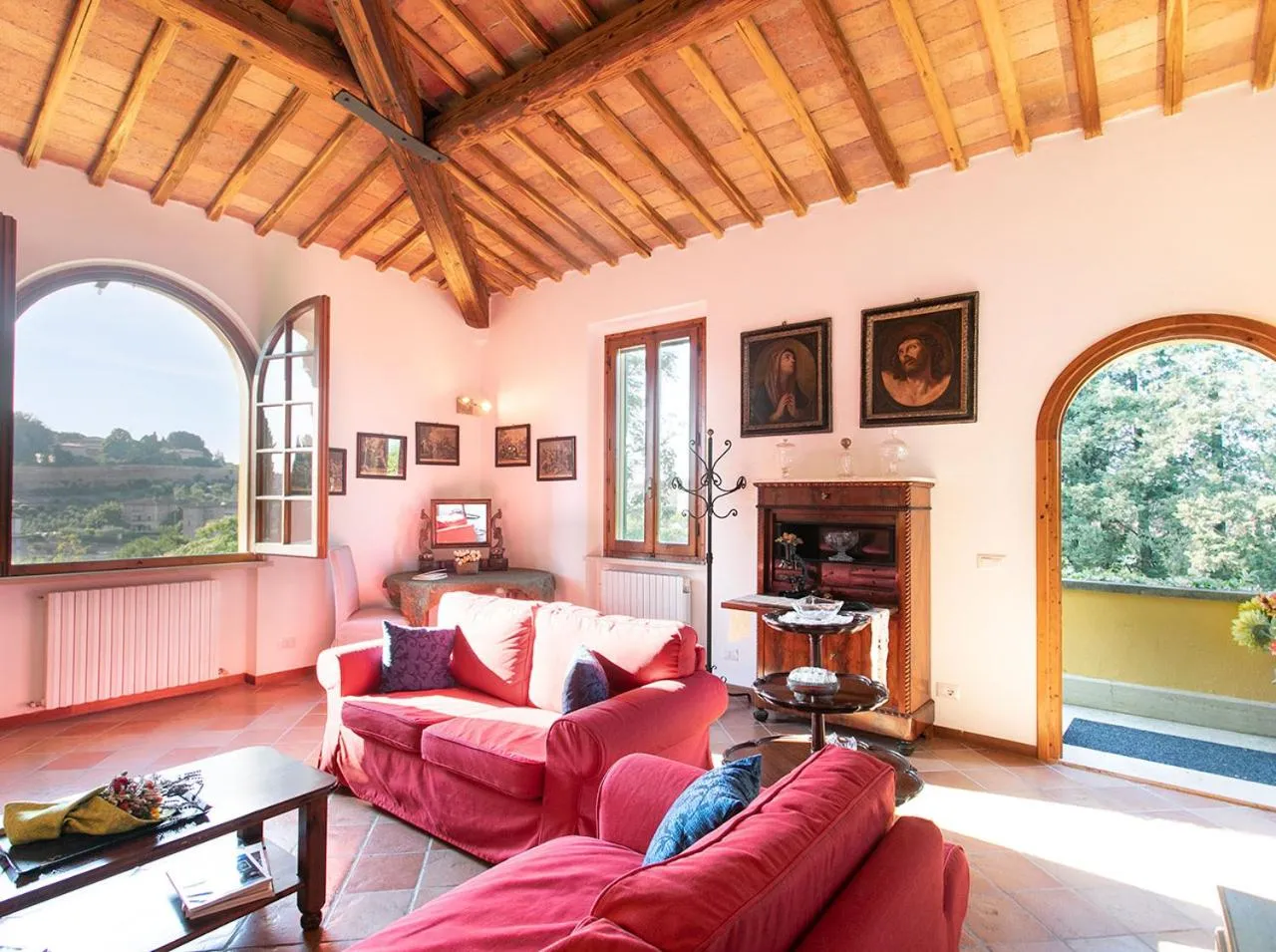 Living room in Villa Santa Chiara