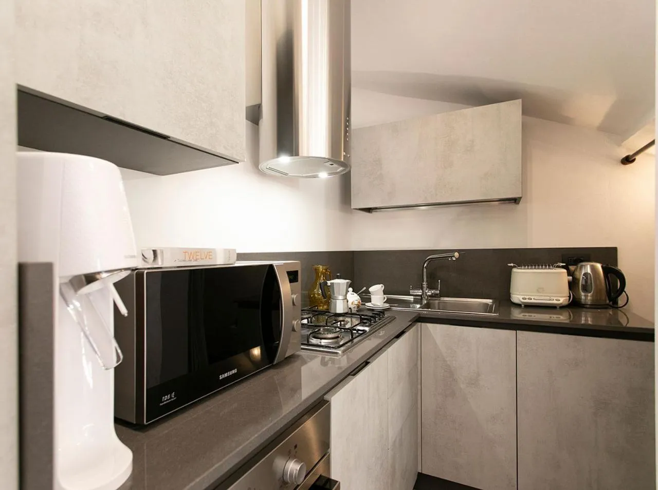 Kitchen or kitchenette in Villa Santa Chiara