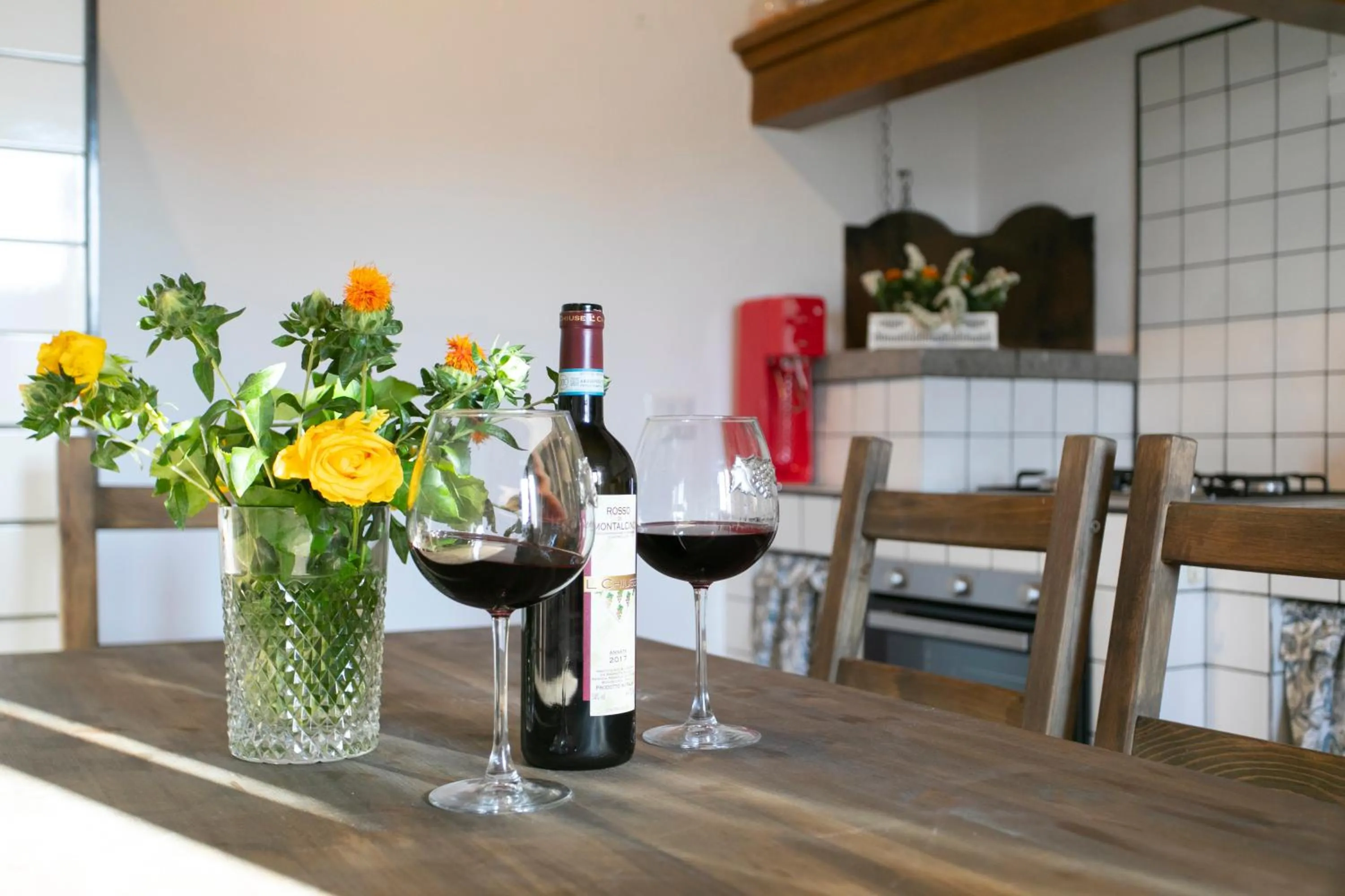 Dining area in Villa Santa Chiara