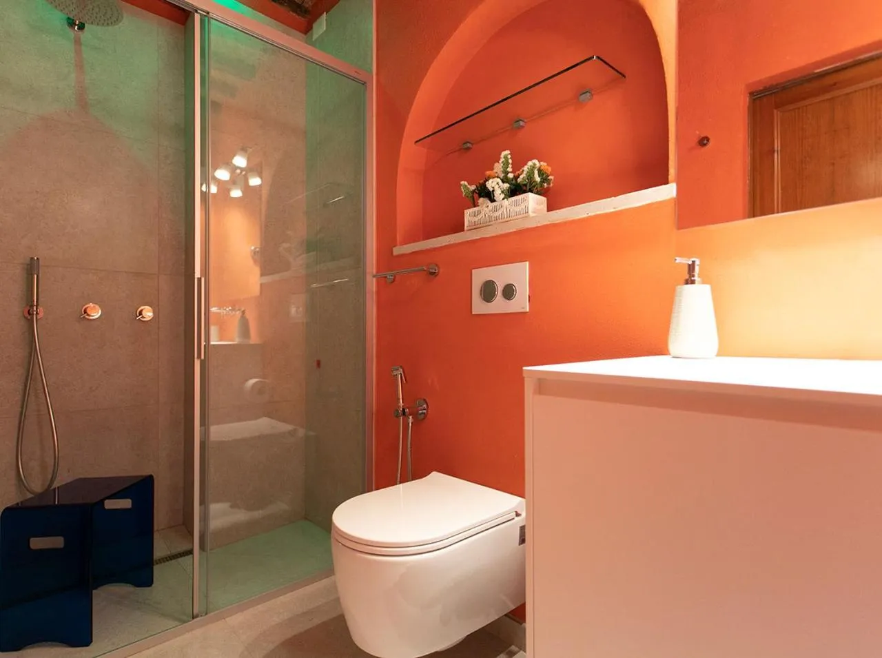 Shower in Villa Santa Chiara