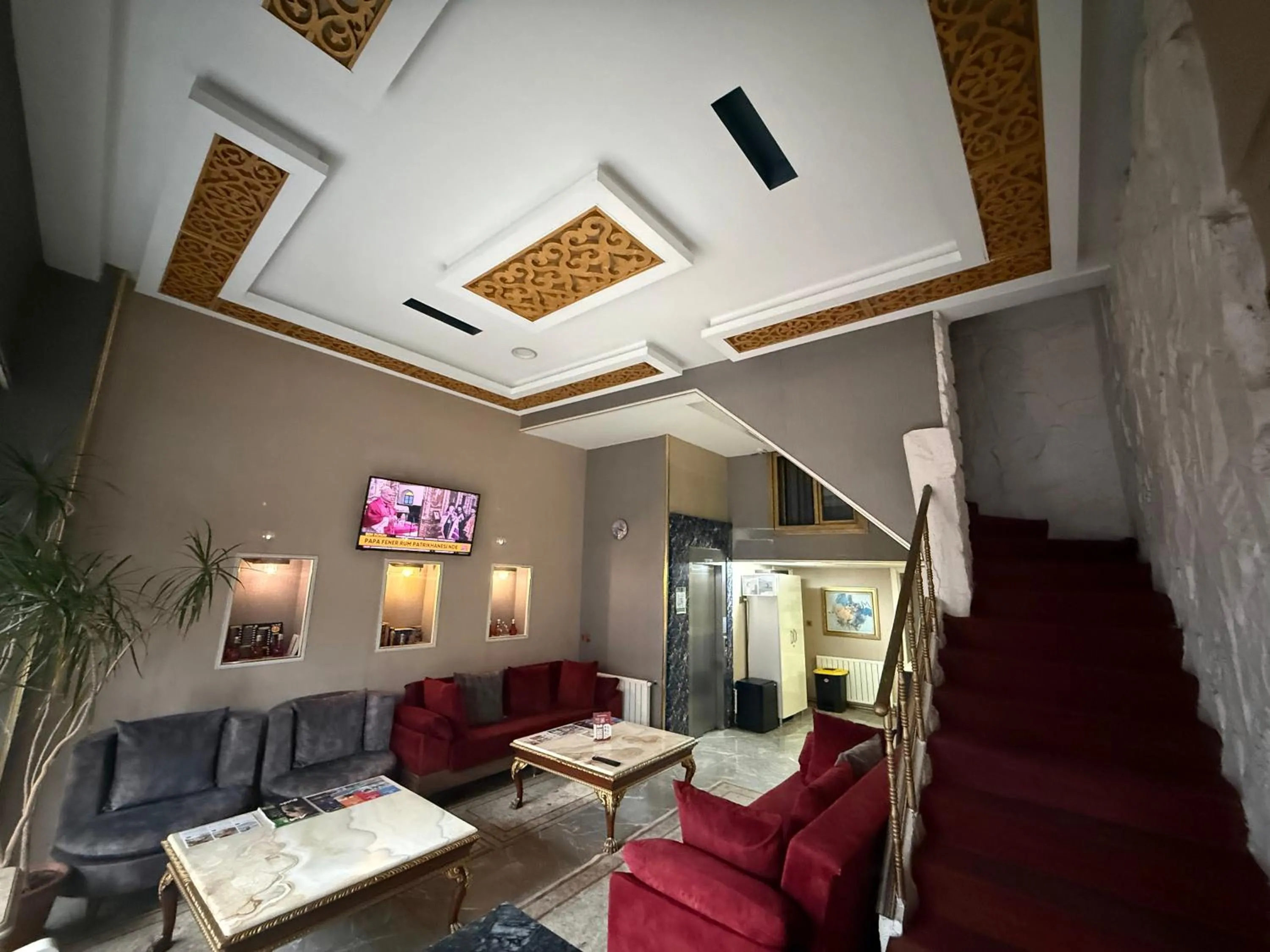 Seating area in RHYTHM HOTEL