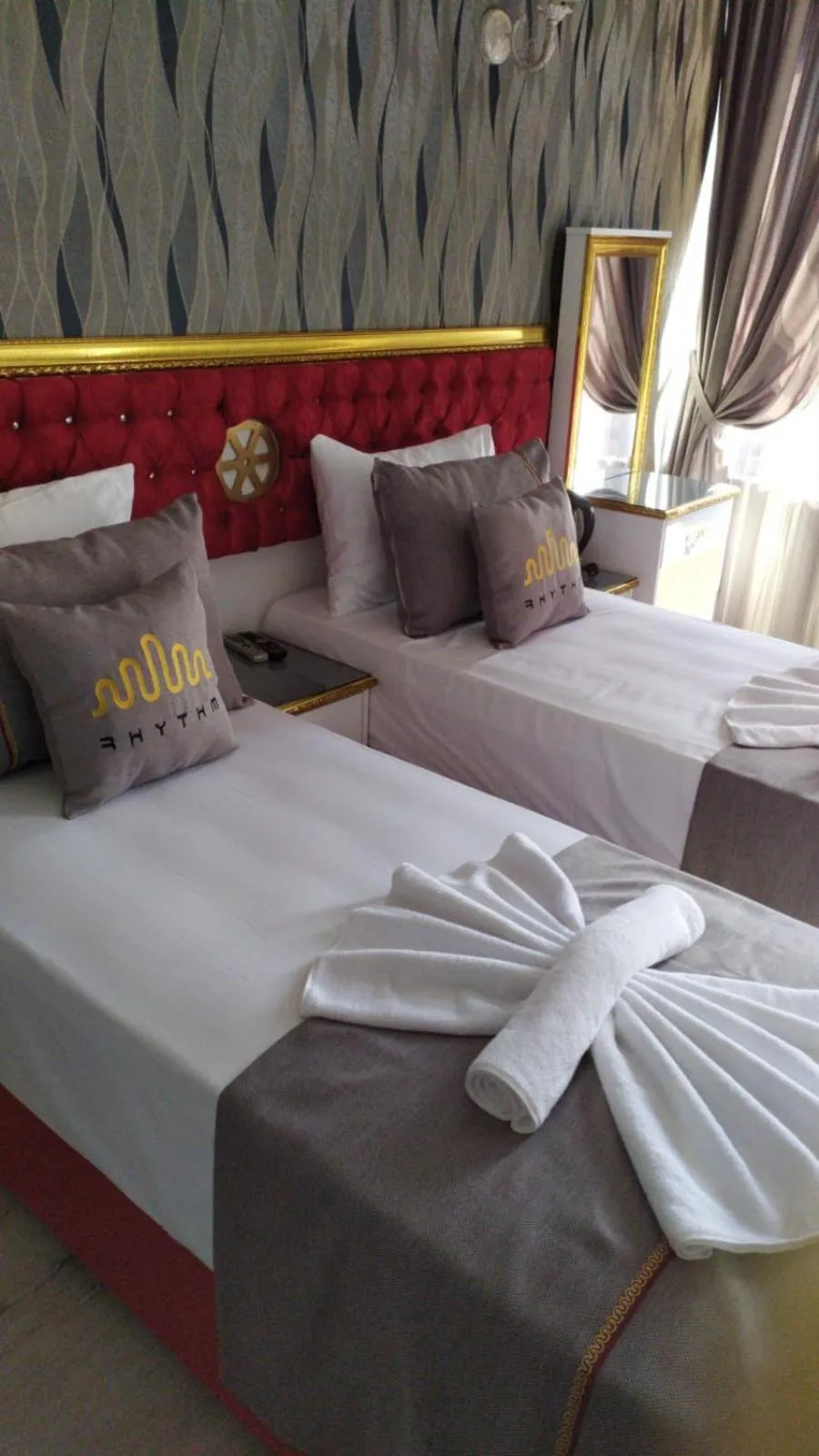 Photo of the whole room, Bed in RHYTHM HOTEL