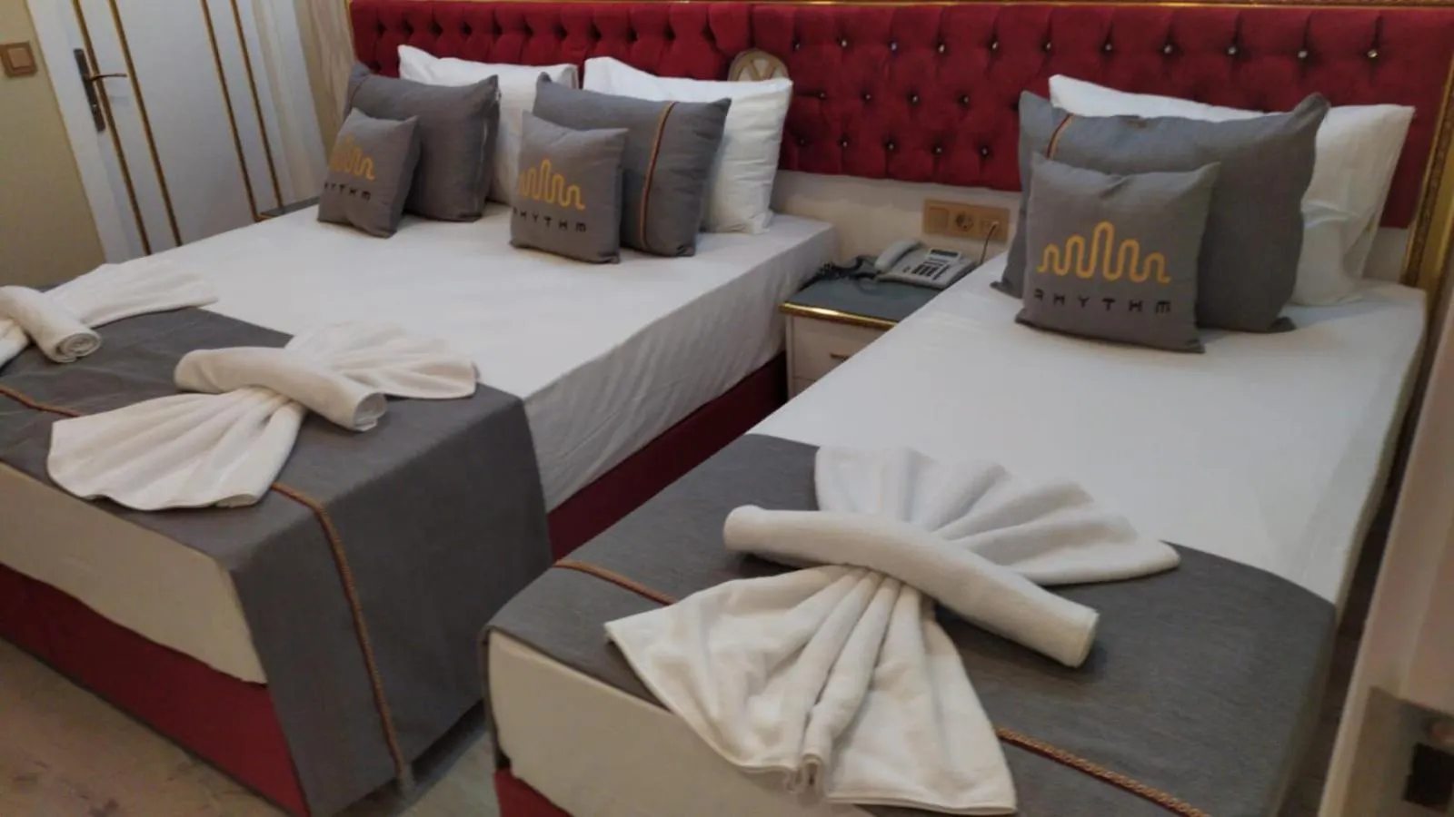 Photo of the whole room, Bed in RHYTHM HOTEL