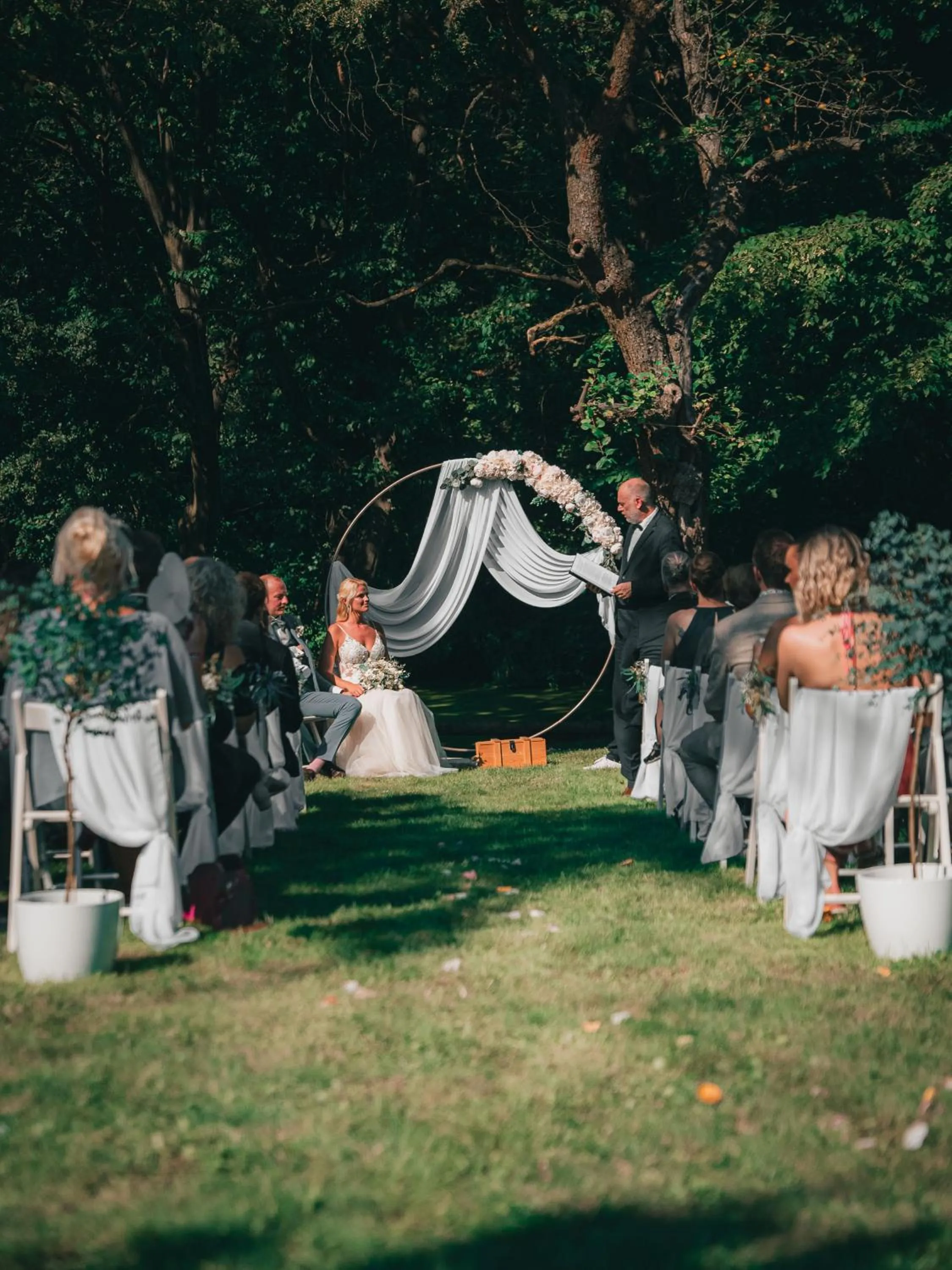 Garden in Hotel An der Wasserburg