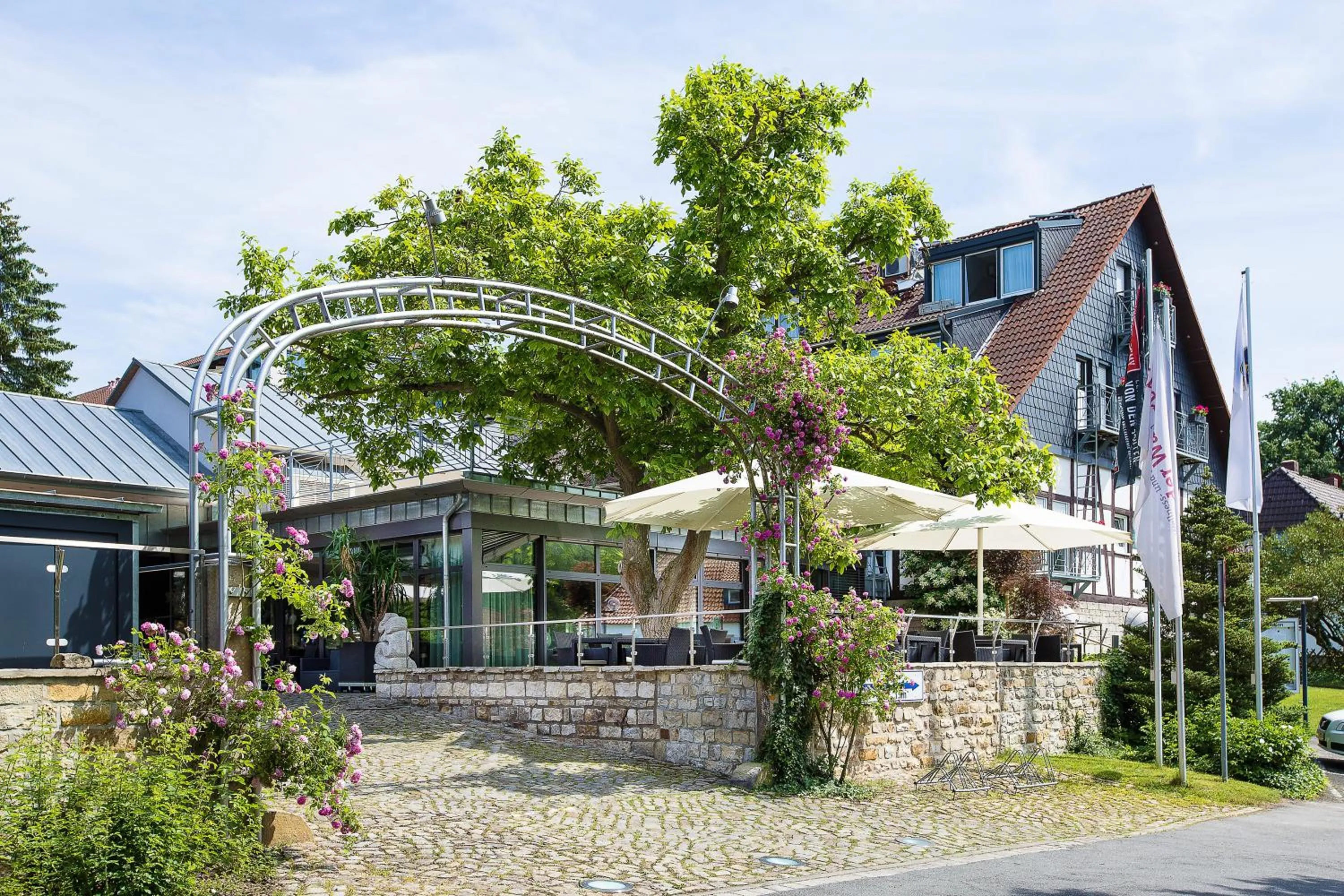 Property building in Hotel An der Wasserburg