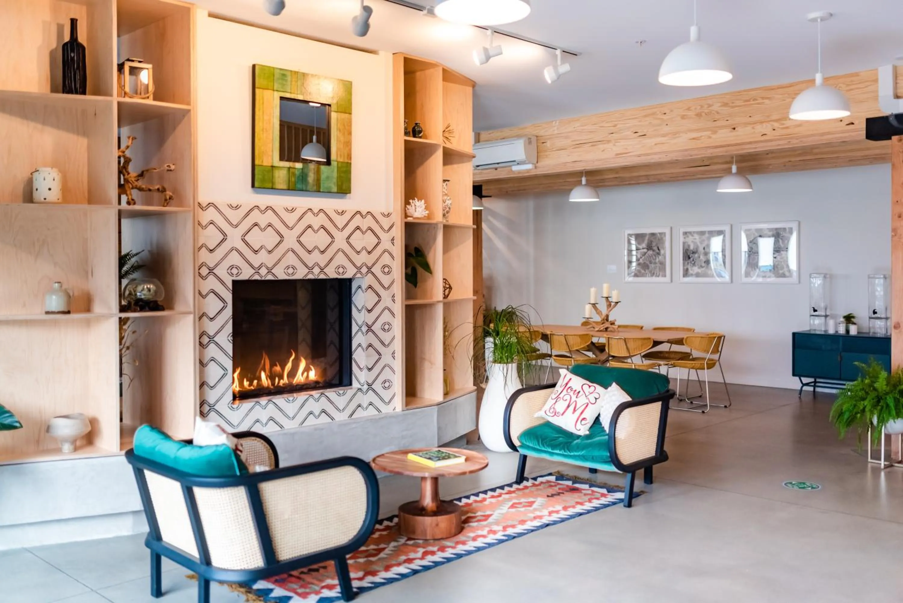 Seating area in SALTLINE