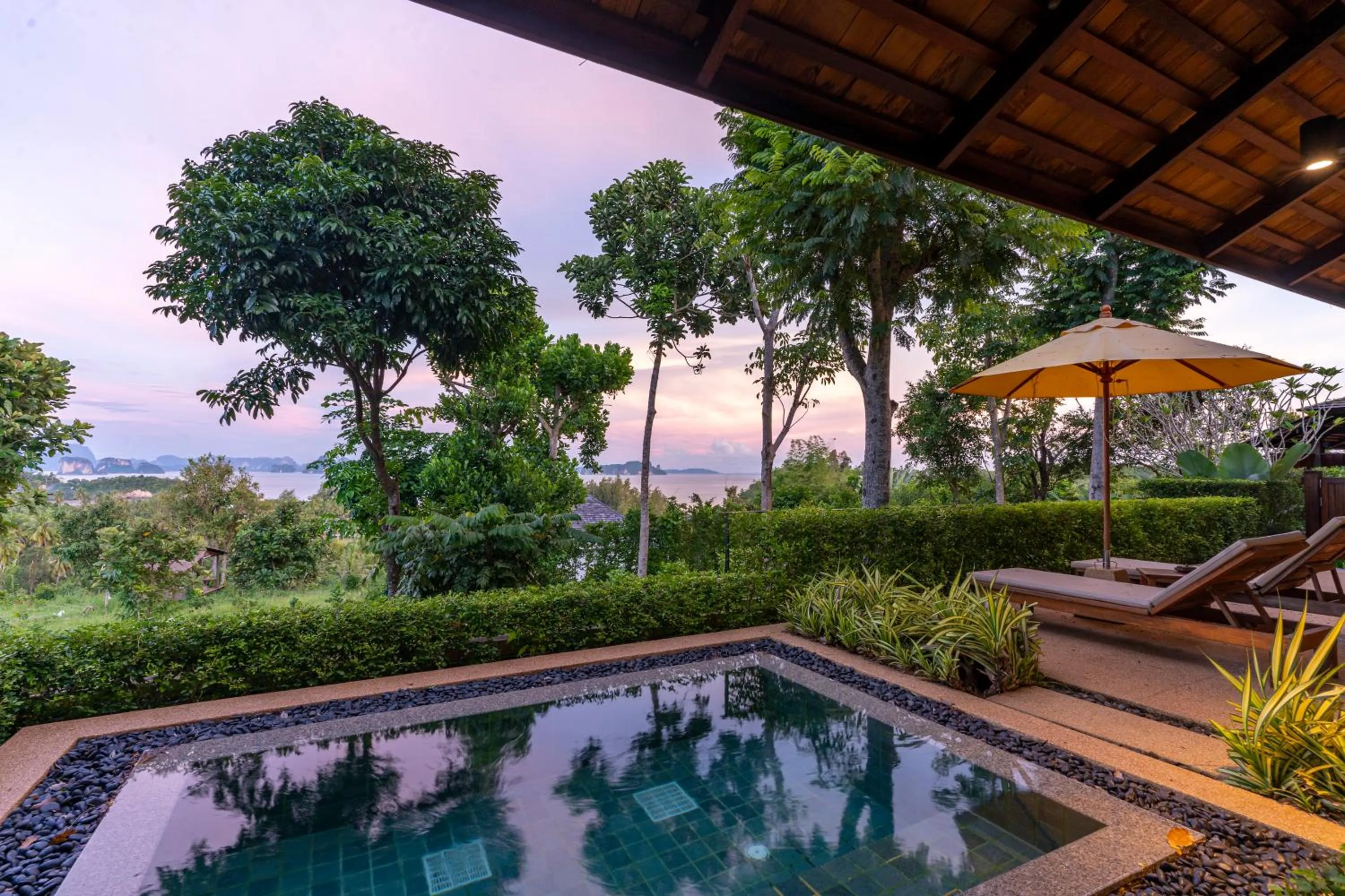 Patio in SAMSAM Yao Noi - ANDAMAN MAGIC & ART VILLAS