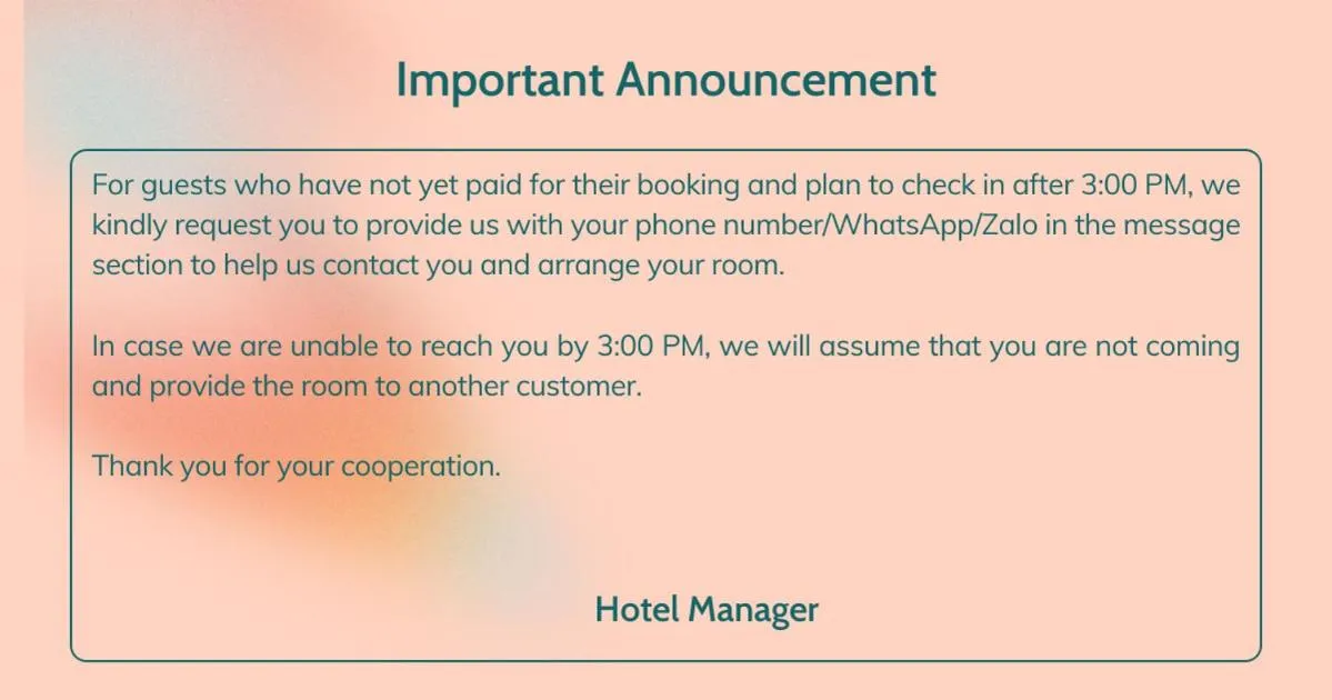 Text overlay in The Lakeview - West Lake Lotus Apartments