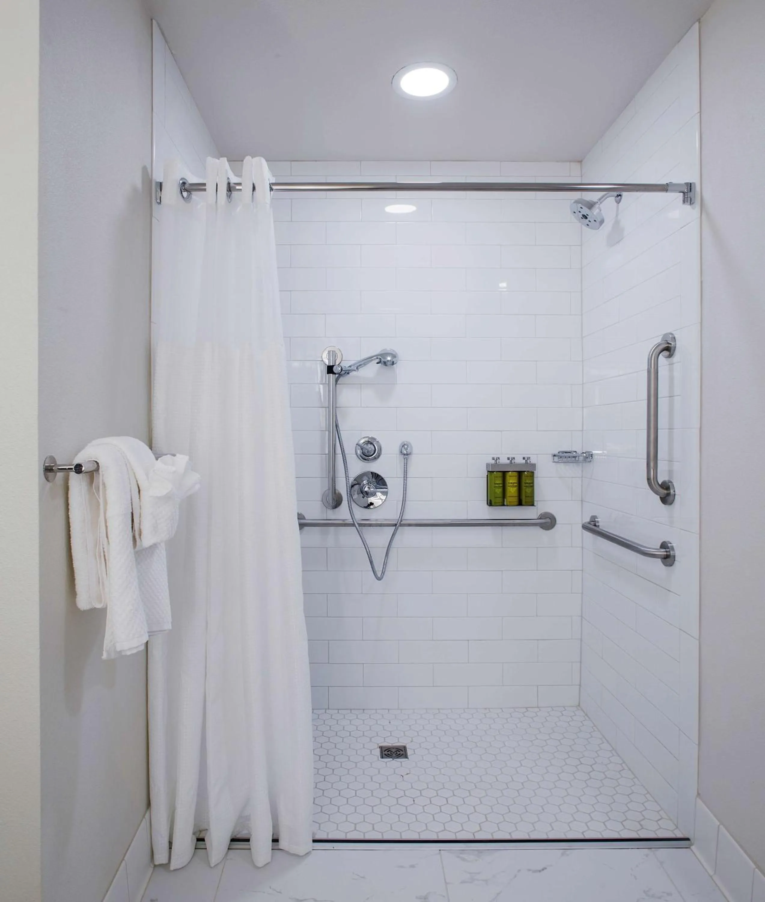 Bathroom in The Haywood, Tapestry Collection by Hilton