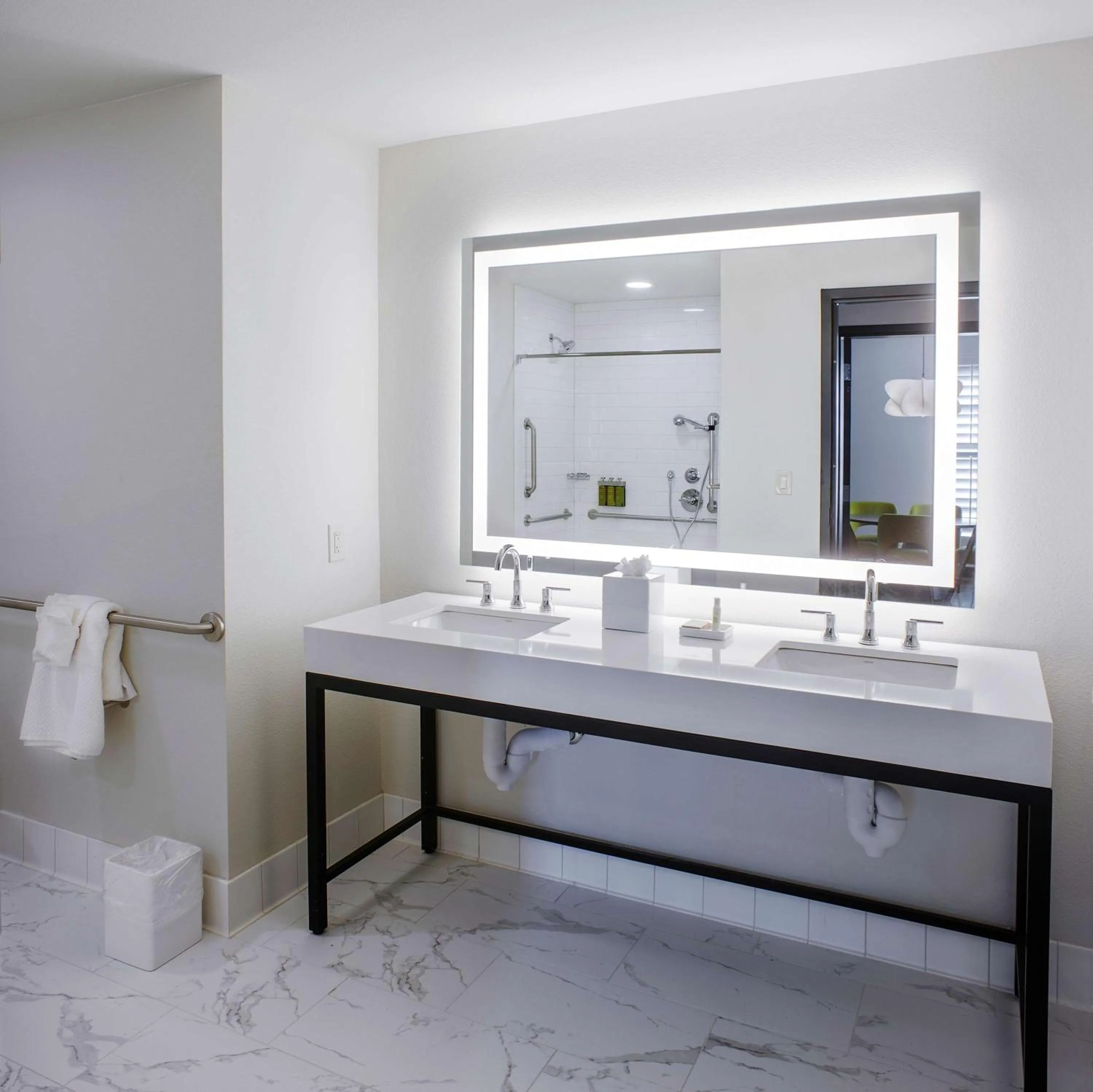 Bathroom in The Haywood, Tapestry Collection by Hilton