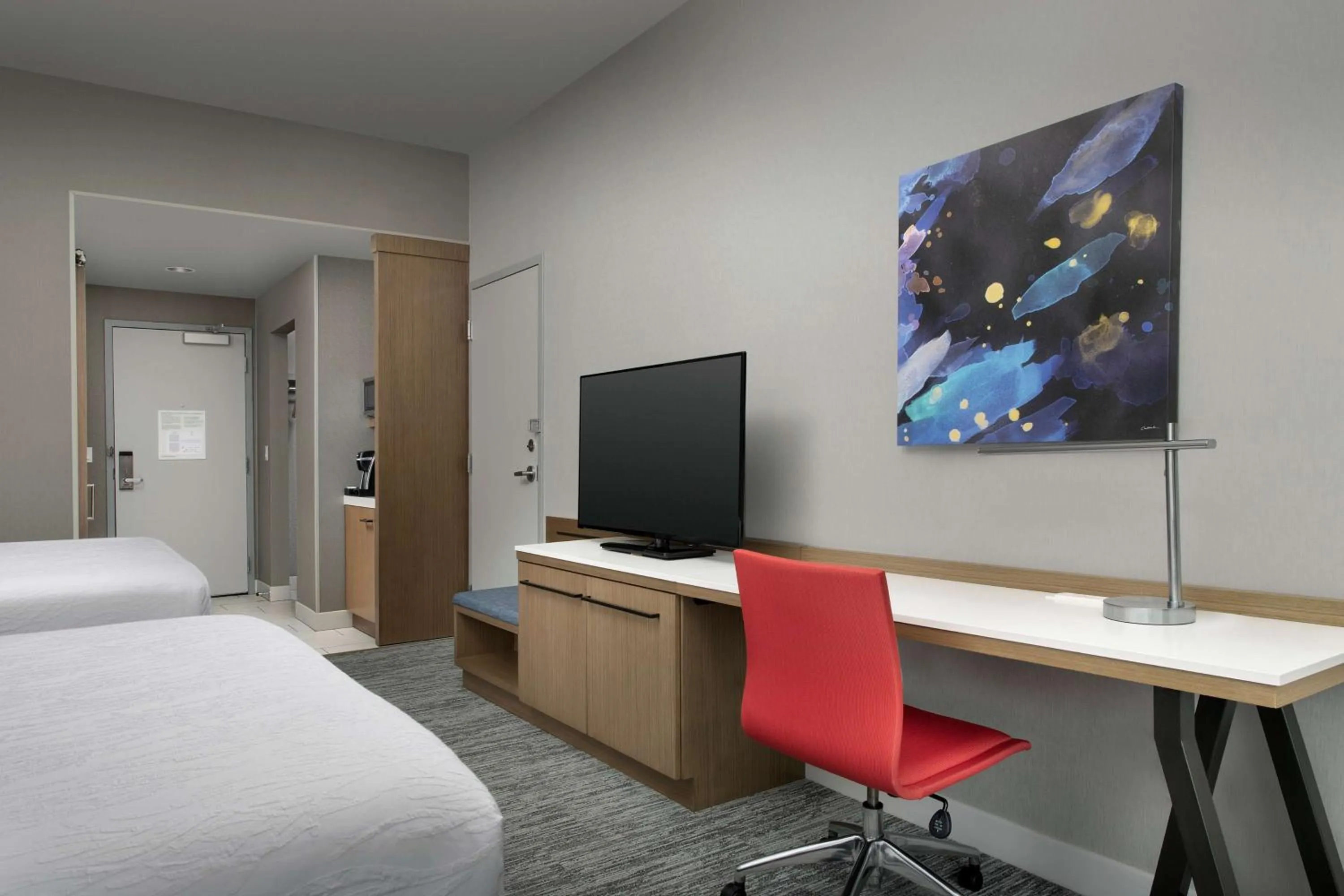 Bedroom, Bed in Hilton Garden Inn San Jose Airport