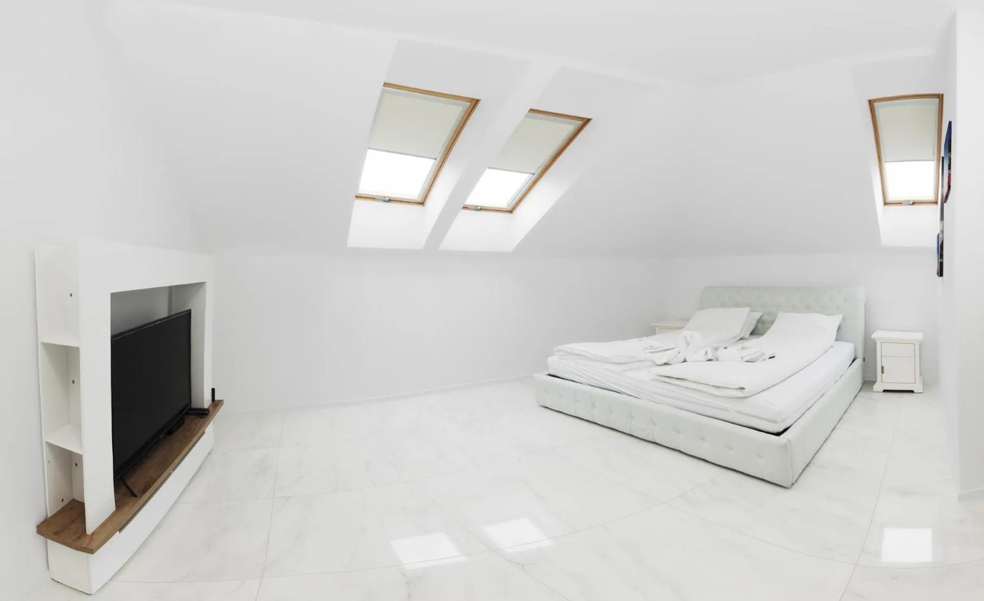 Living room, Bed in Corso Lux Apartman