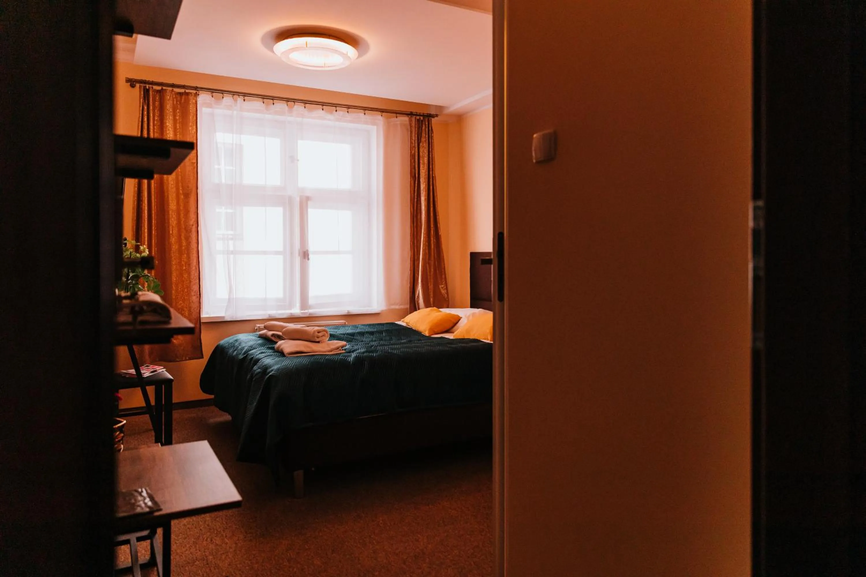 Bed in Kamieniczka Palladium