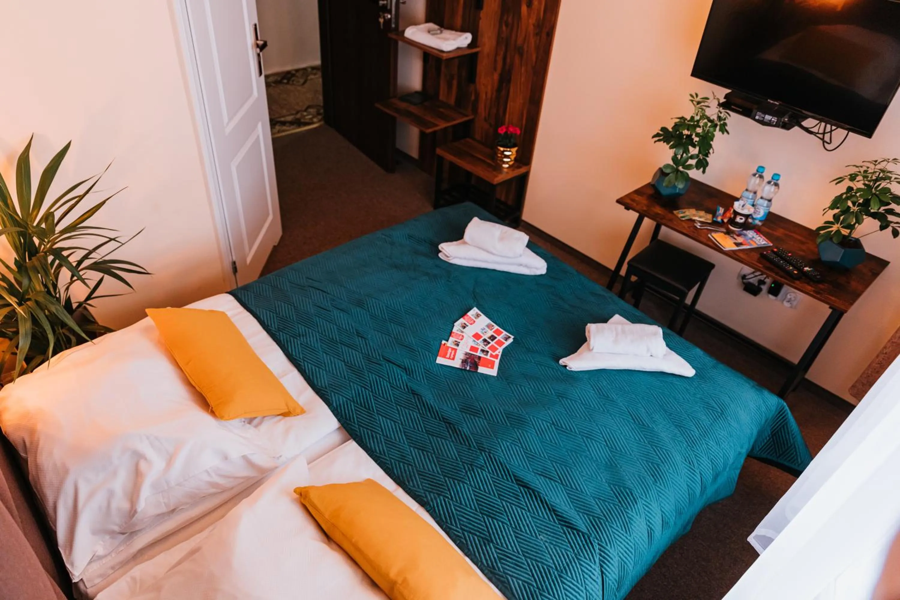 Bed in Kamieniczka Palladium