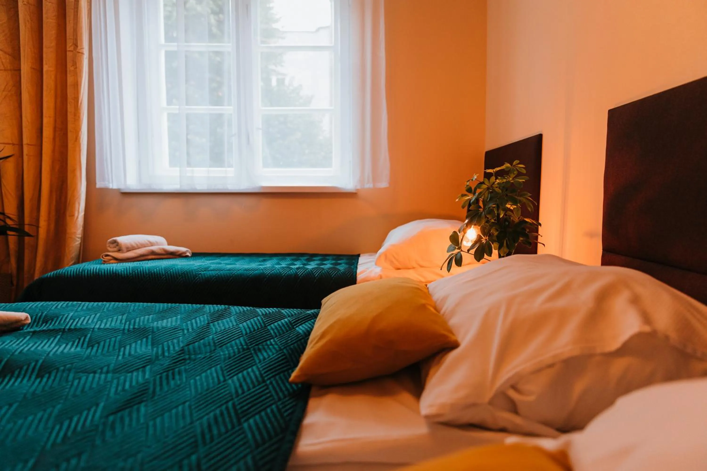 Photo of the whole room, Bed in Kamieniczka Palladium