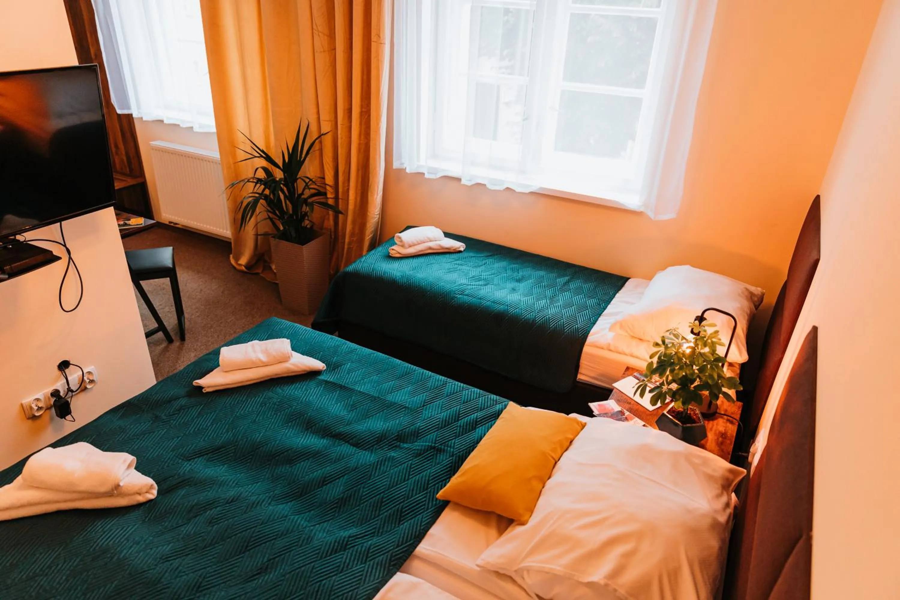 Bed in Kamieniczka Palladium