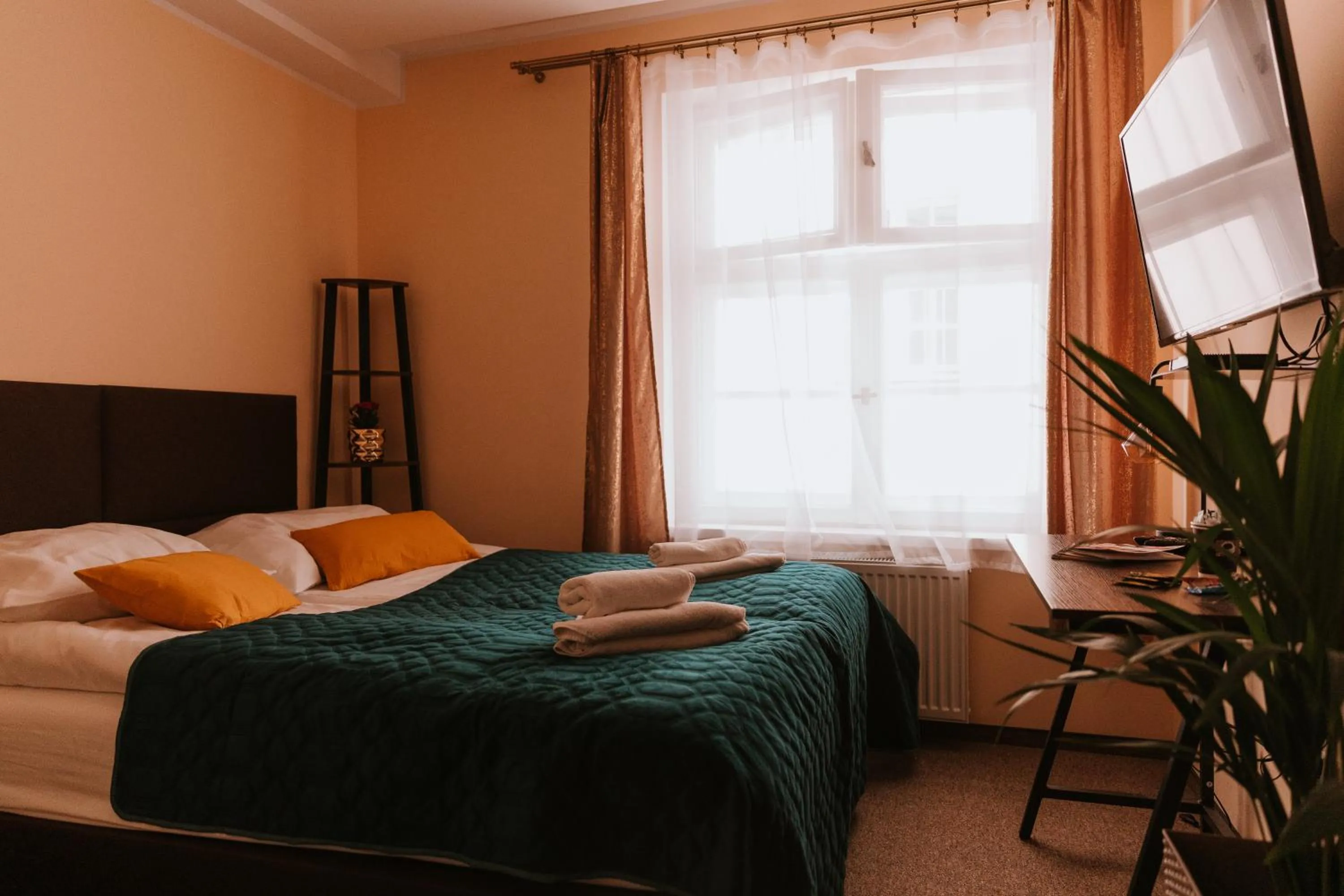 Bed in Kamieniczka Palladium