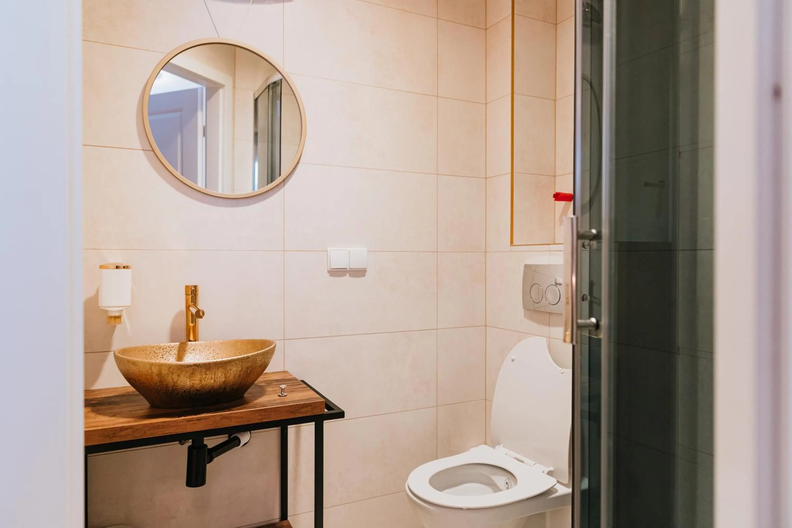 Bathroom in Kamieniczka Palladium