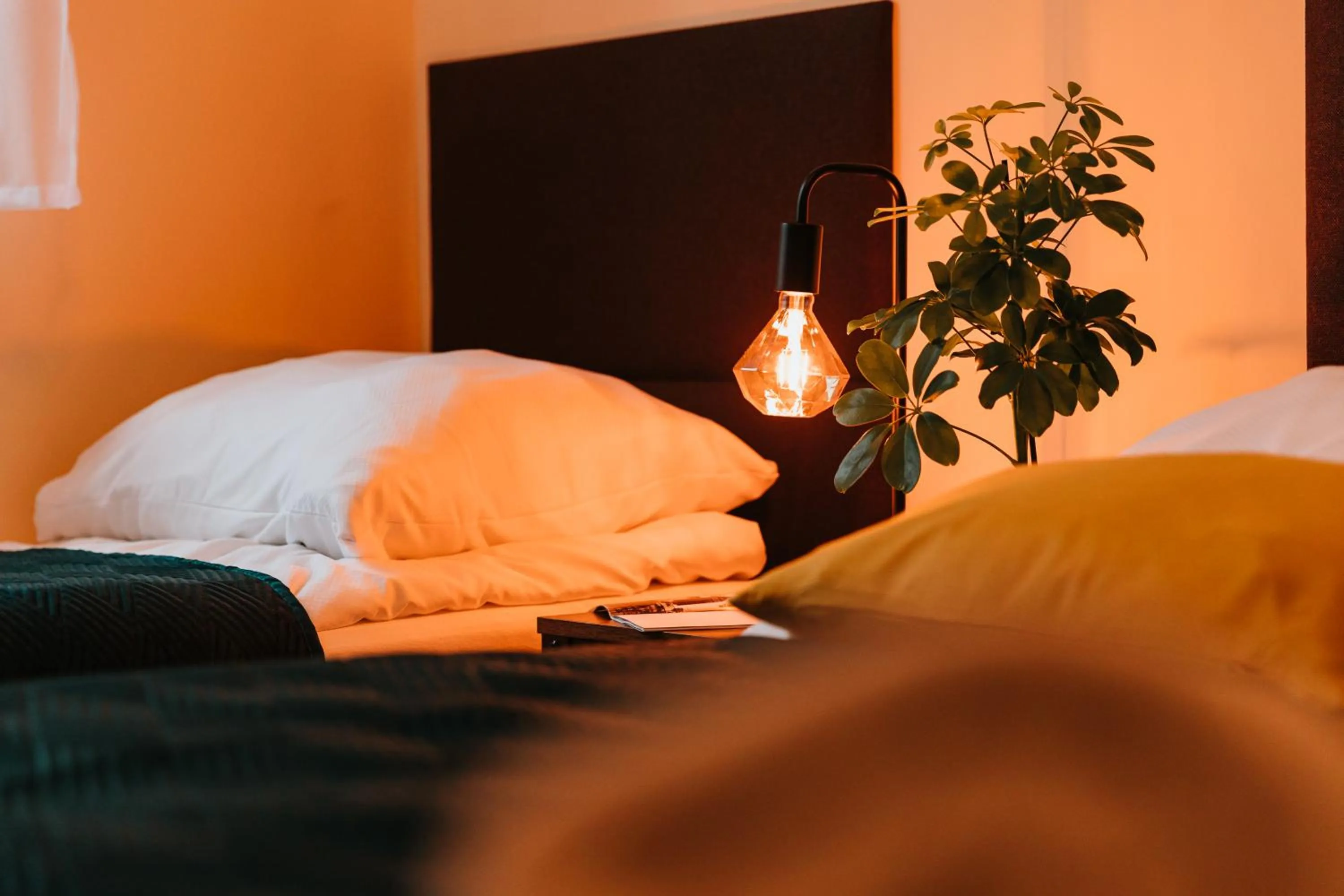 Bed in Kamieniczka Palladium