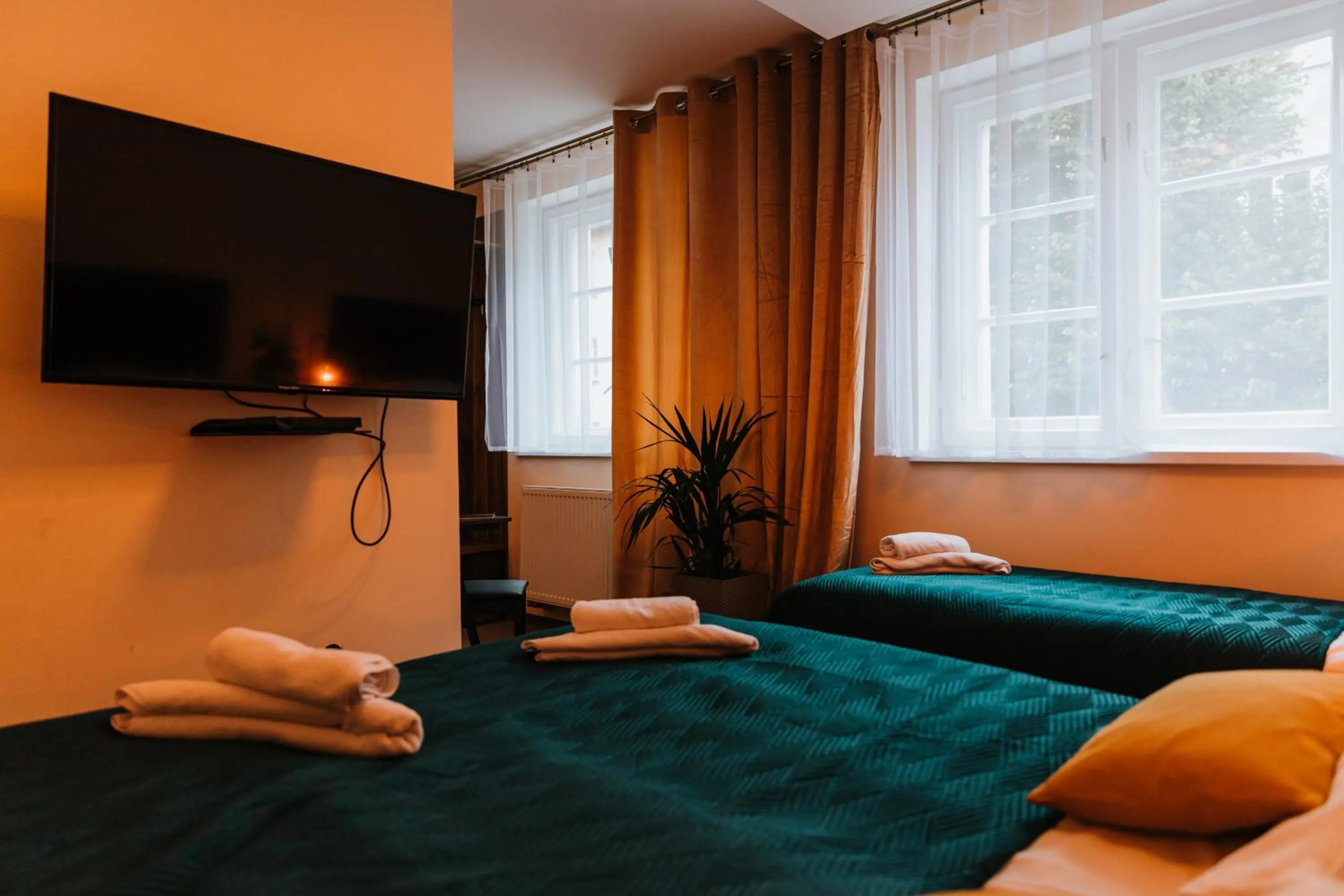 Bed in Kamieniczka Palladium