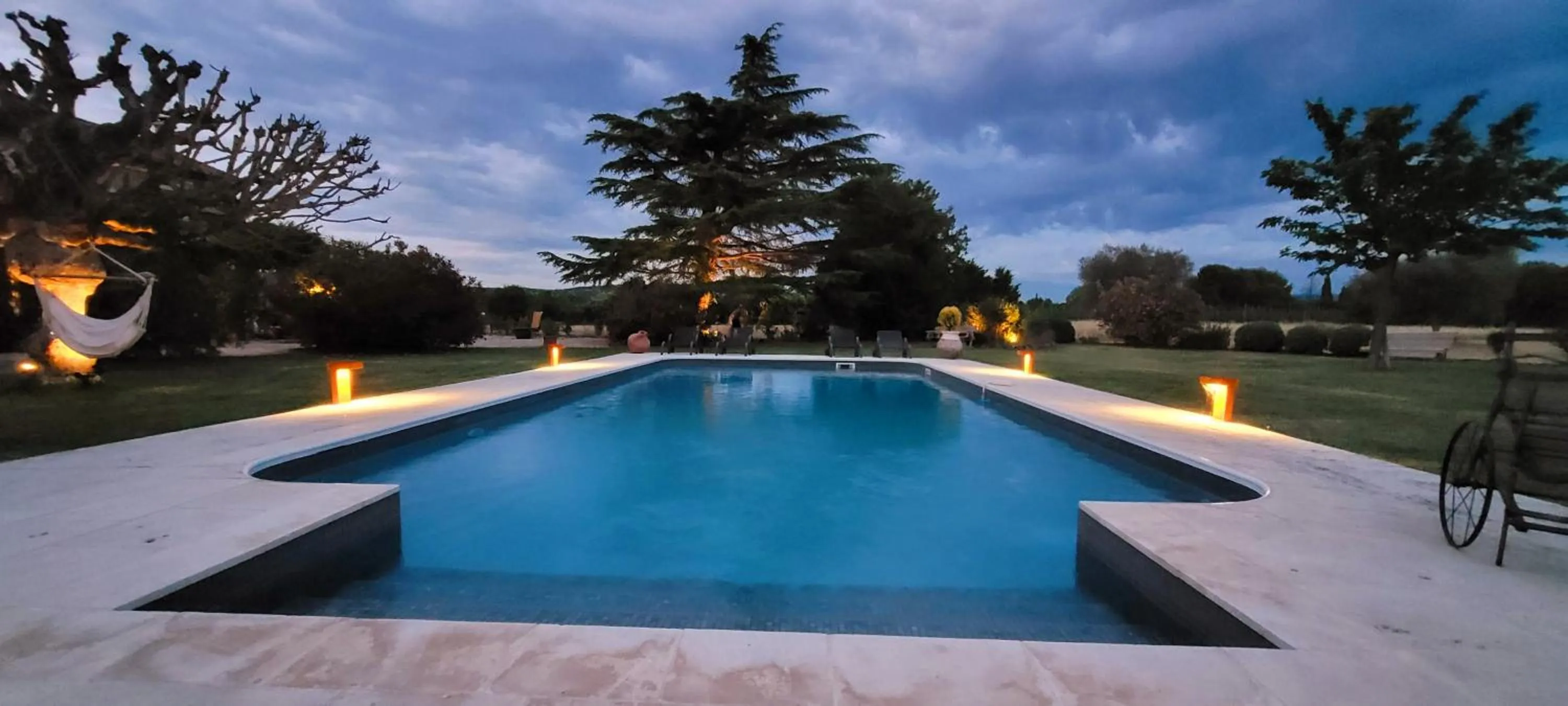 Swimming pool in Mas La Pomarede