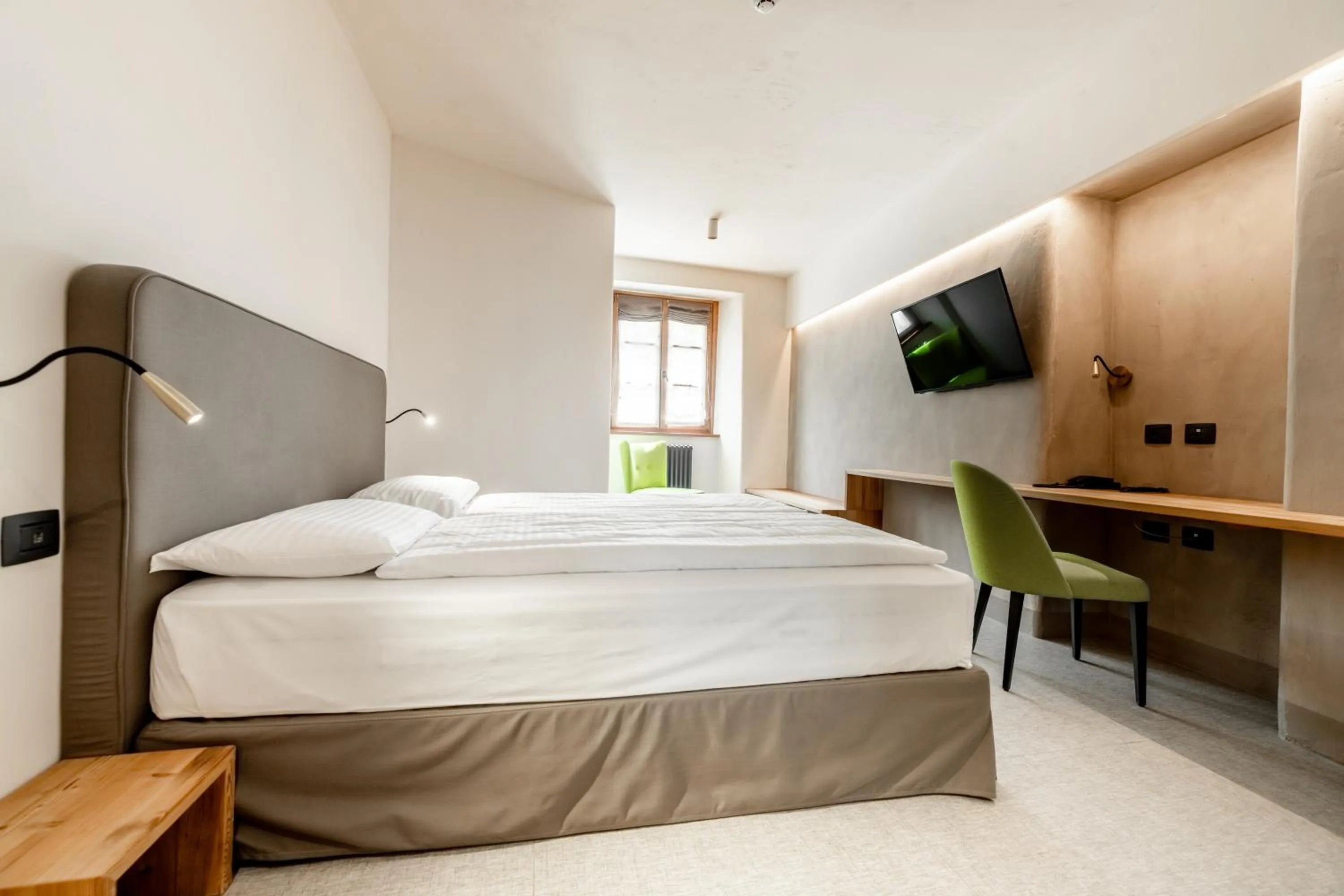 Bed in Curt di Clement Eco Mobility Hotel